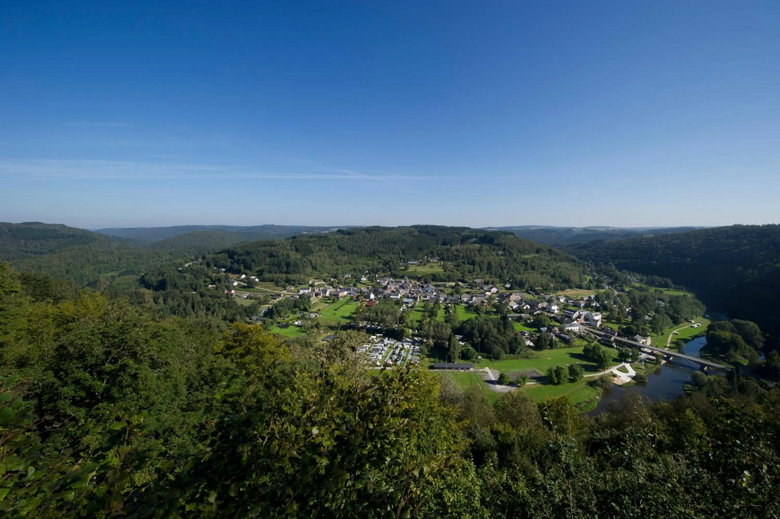 Bird's eye view in Hotel des Ardennes