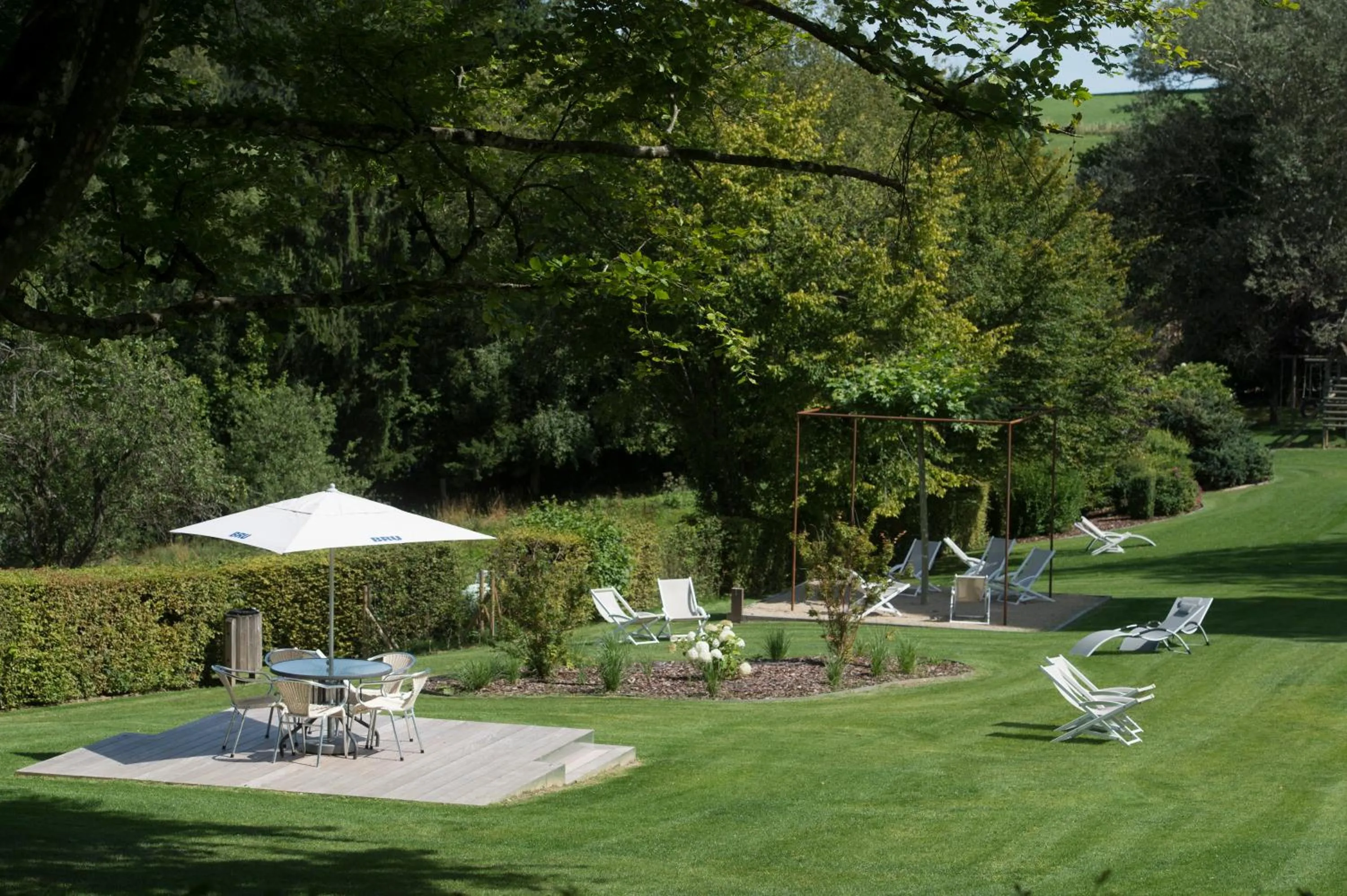 Garden in Hotel des Ardennes