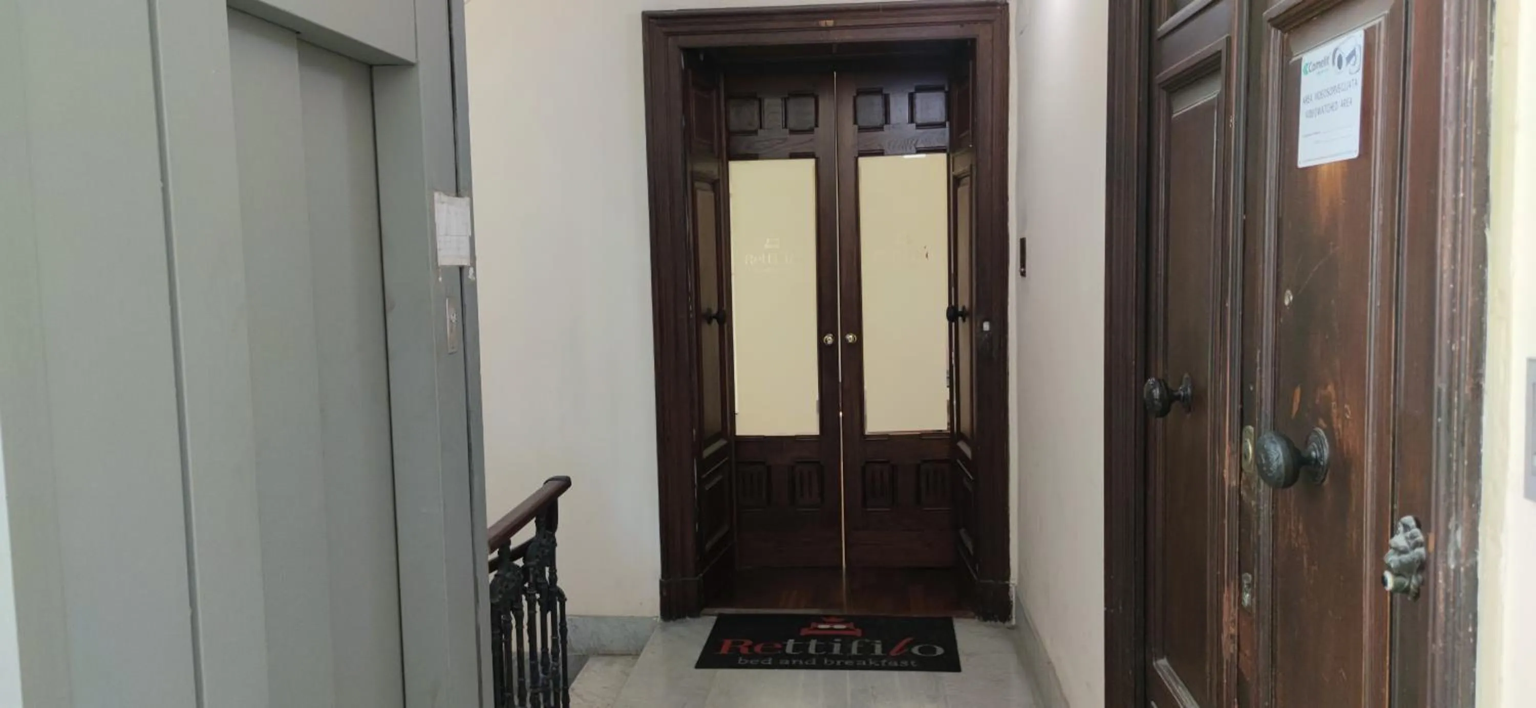 Lobby or reception in B&B Rettifilo