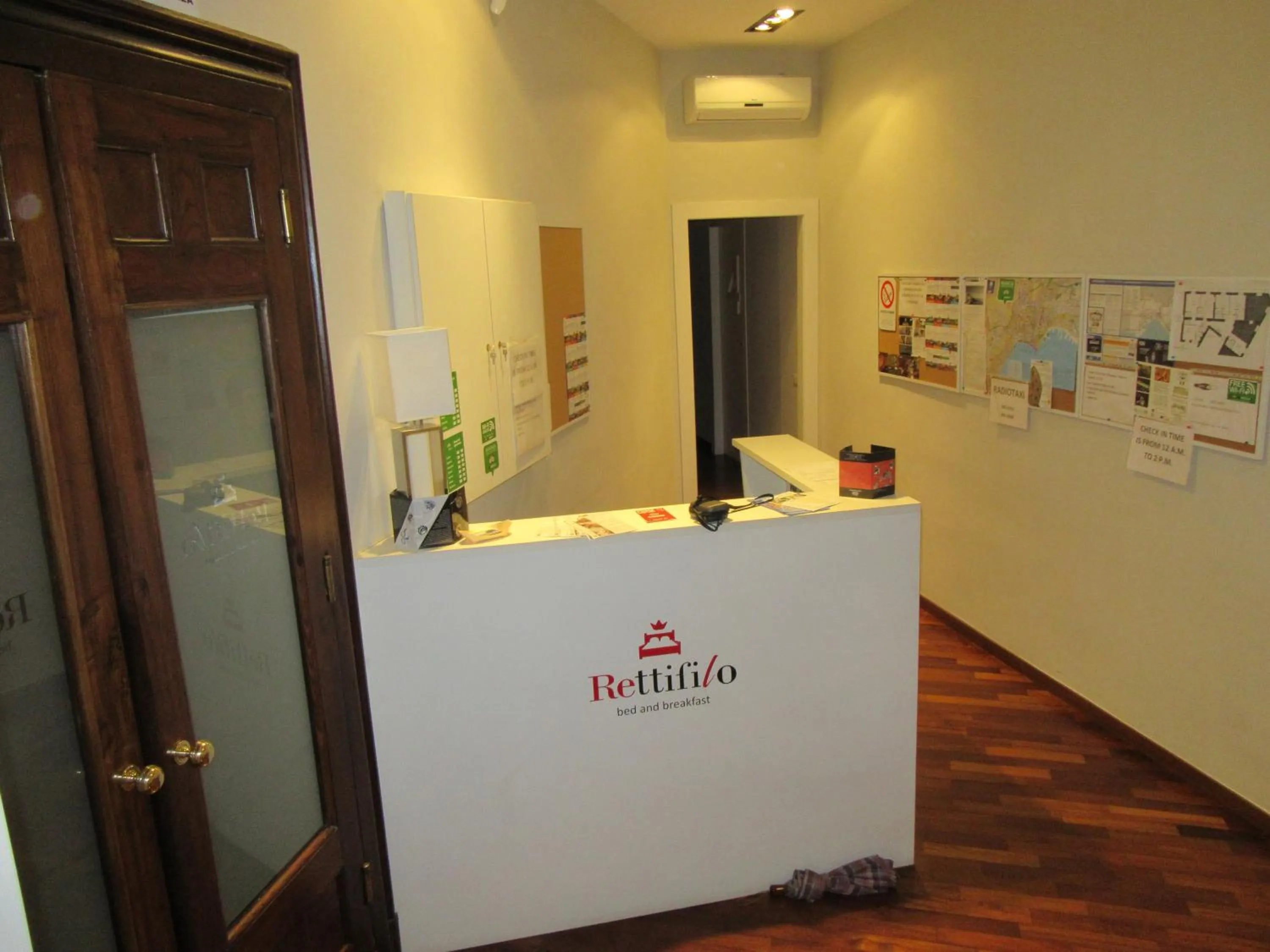 Lobby or reception in B&B Rettifilo