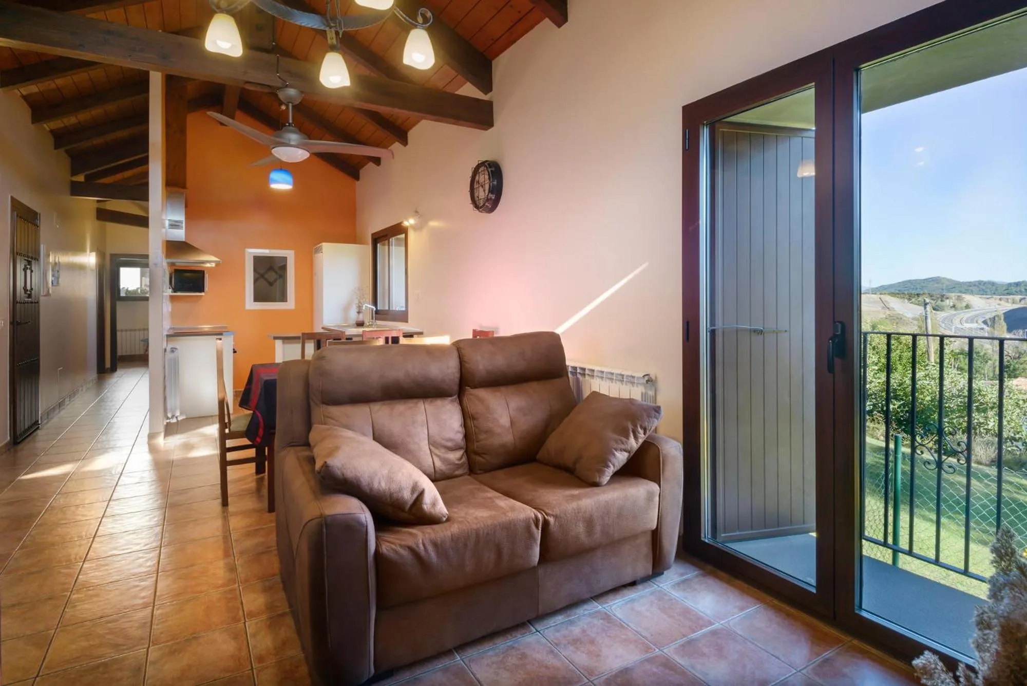 Living room in O Zierzo