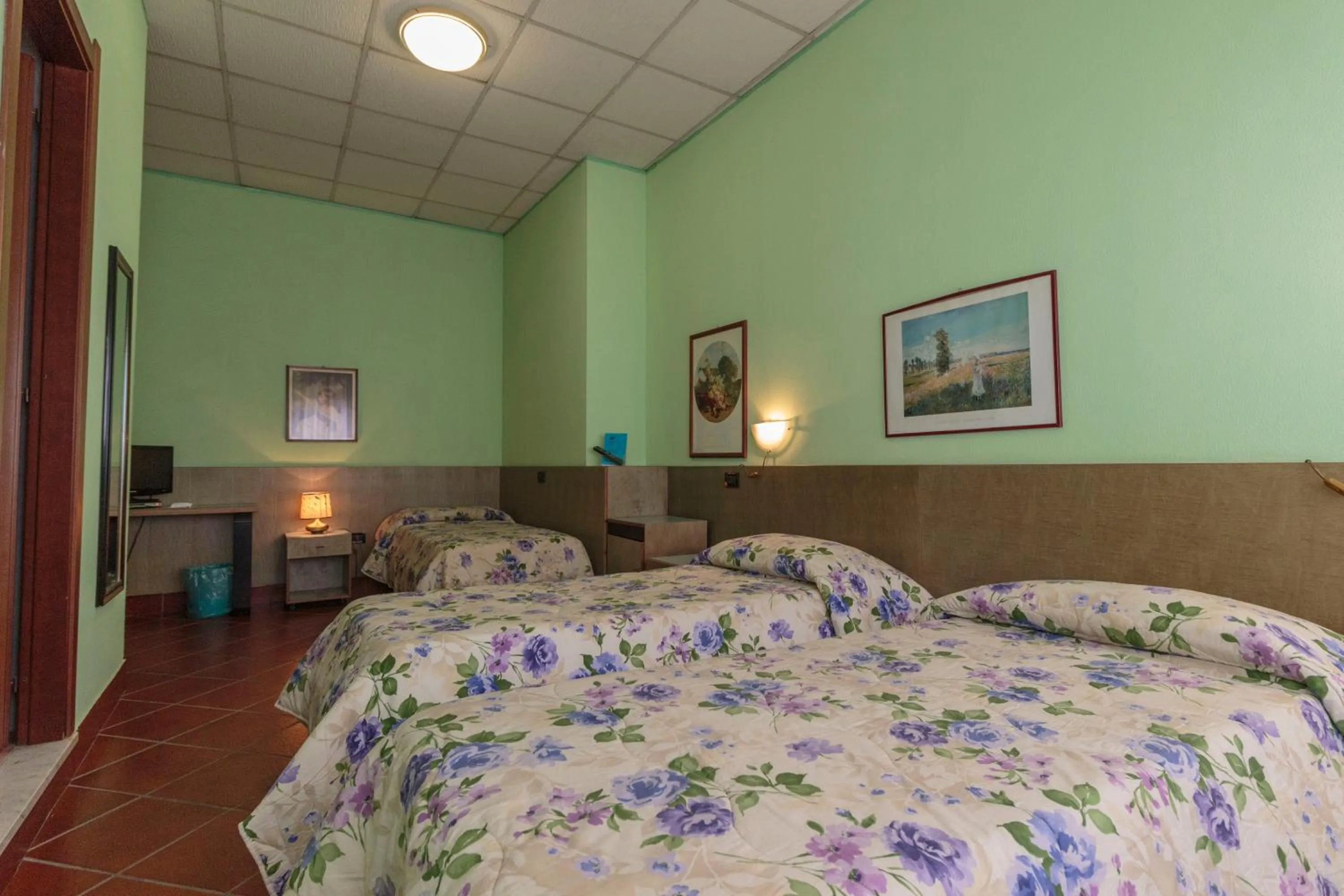 Bed in Hotel Il Telegrafo