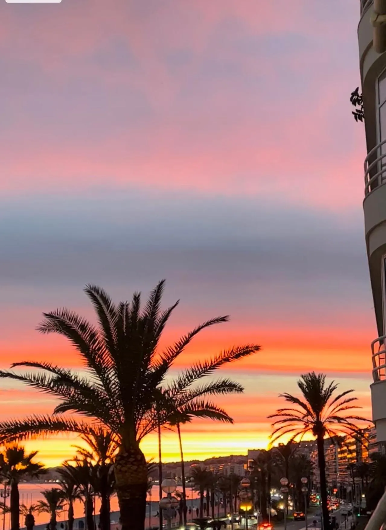 Endless Stunning Mediterranean Sea Views Promenade Des Anglais