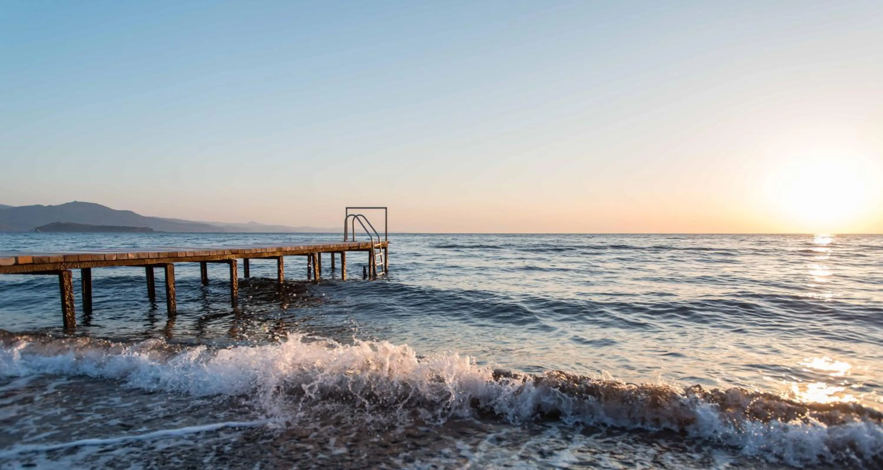 Beach in Delfinia Hotel & Bungalows