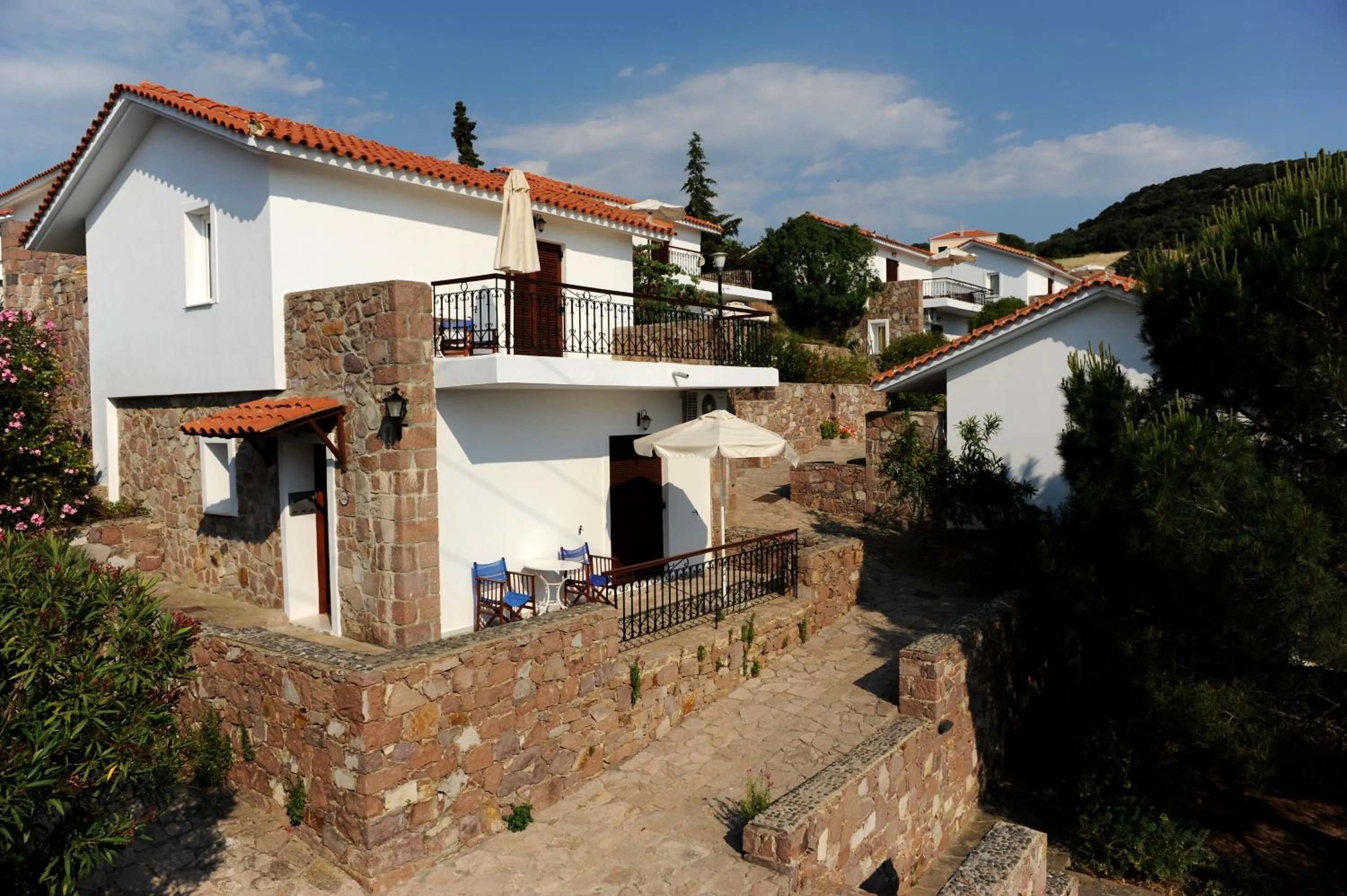 Bird's eye view in Delfinia Hotel & Bungalows