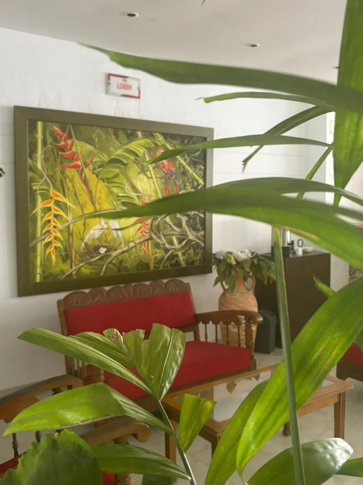 Living room in Hotel Isla Capri