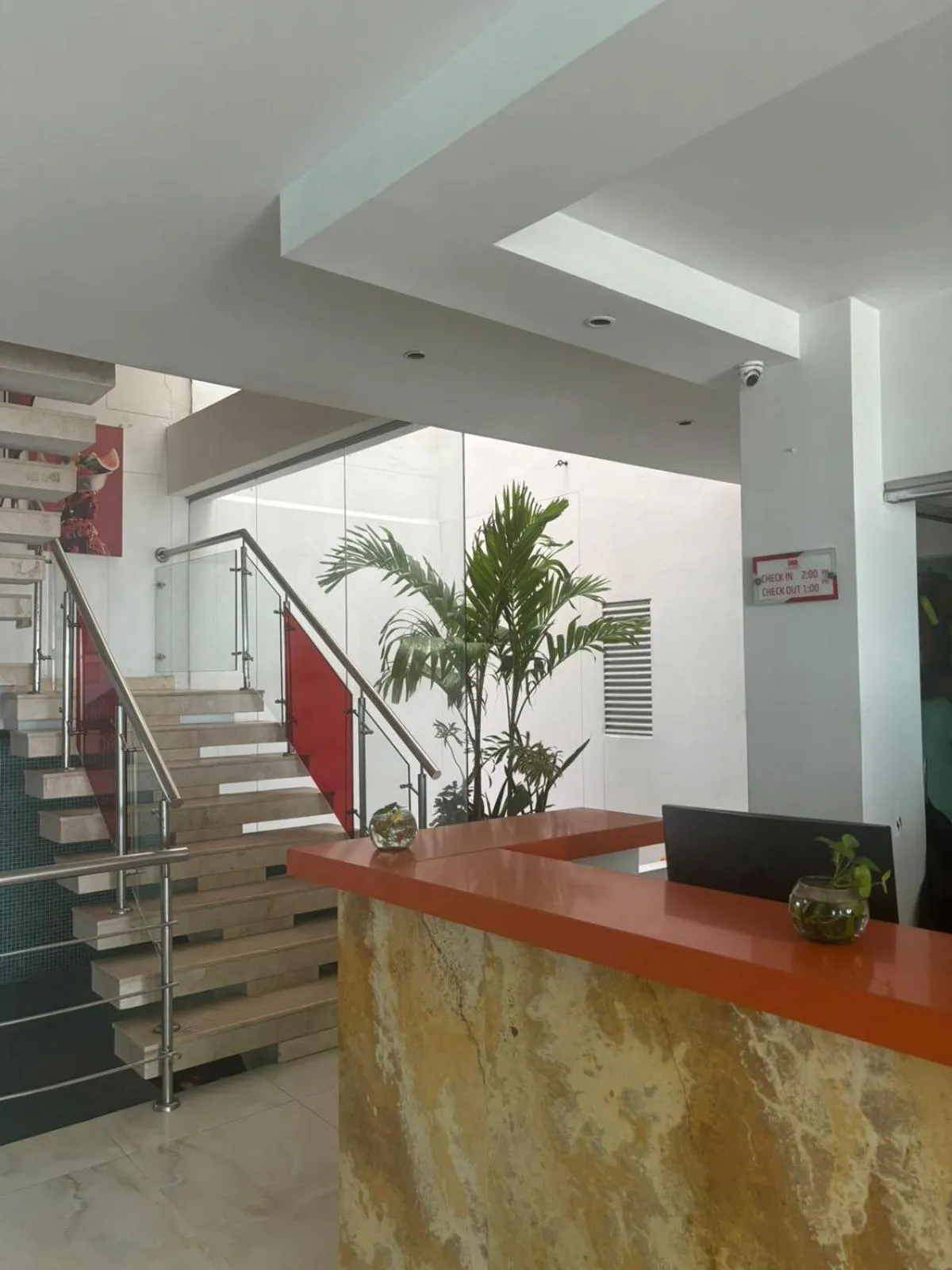 Lobby or reception in Hotel Isla Capri