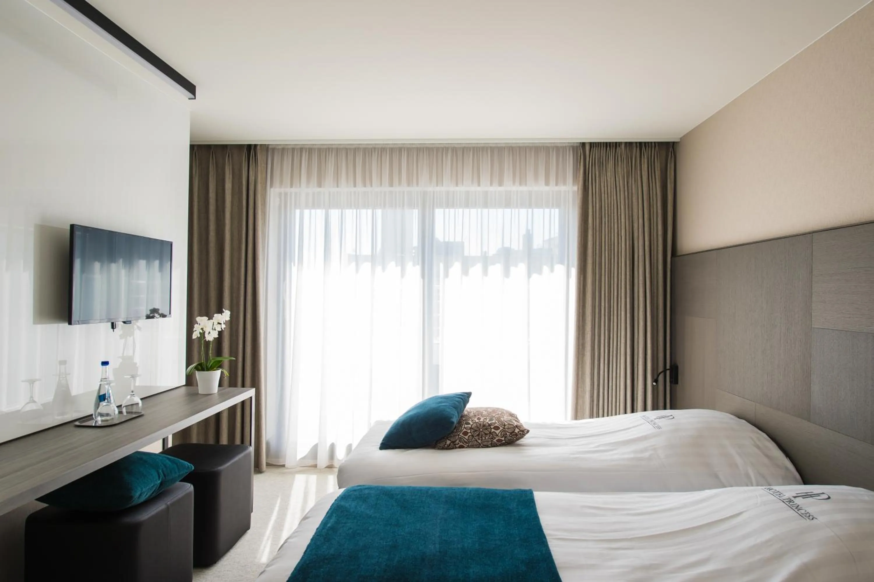 Bed in Hotel Princess