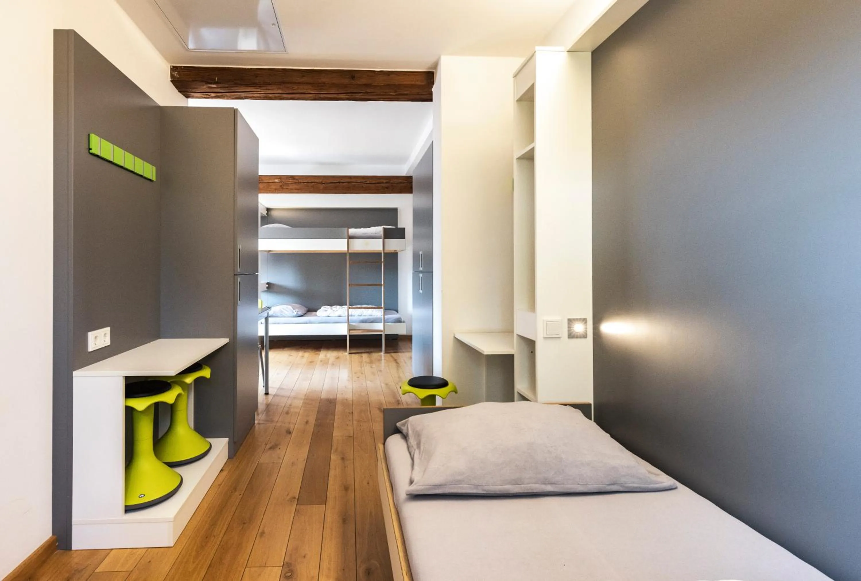 Bedroom, Bed in Jugendherberge Dinkelsbühl - Youth Hostel