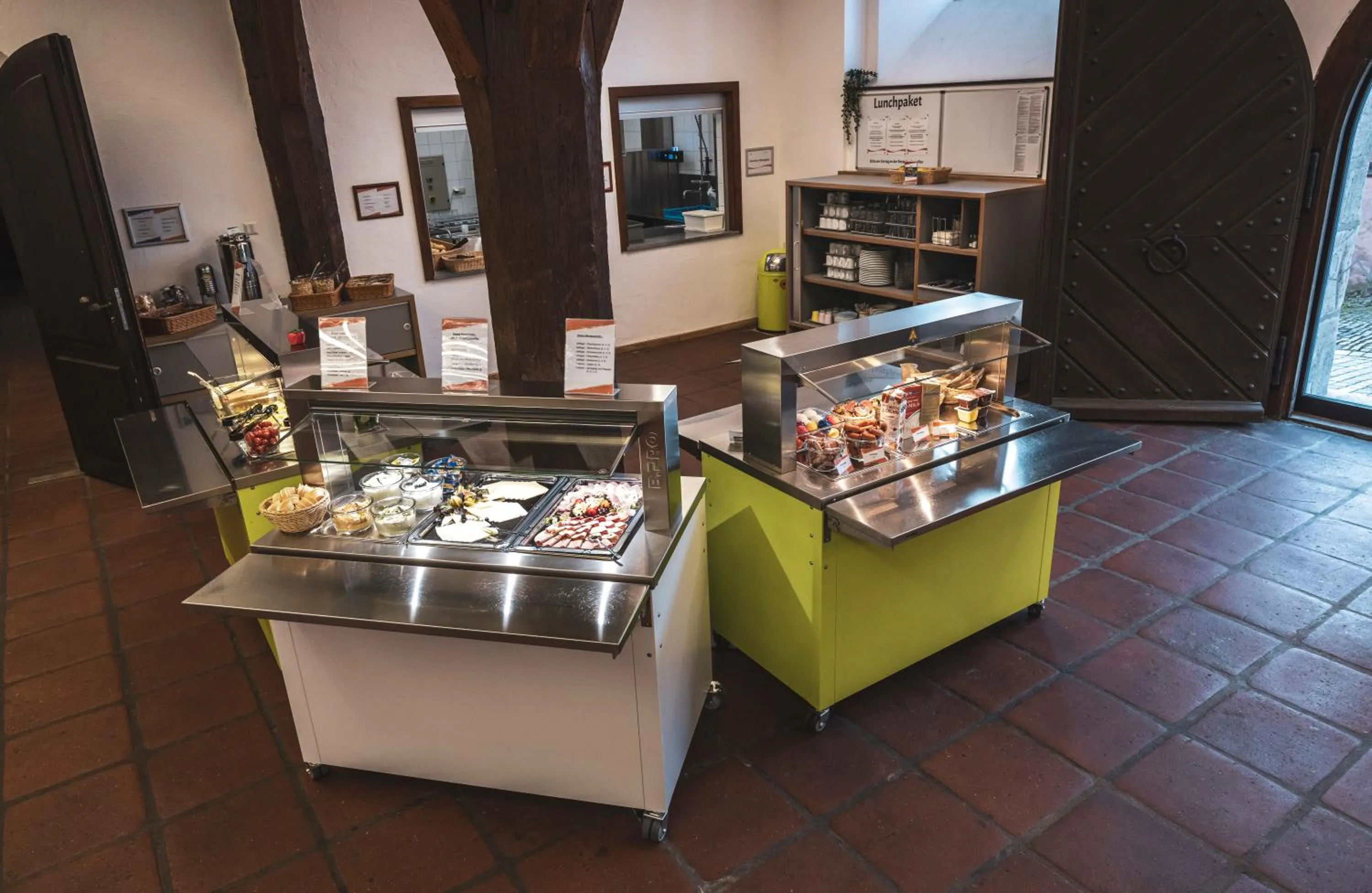 Buffet breakfast in Jugendherberge Dinkelsbühl - Youth Hostel