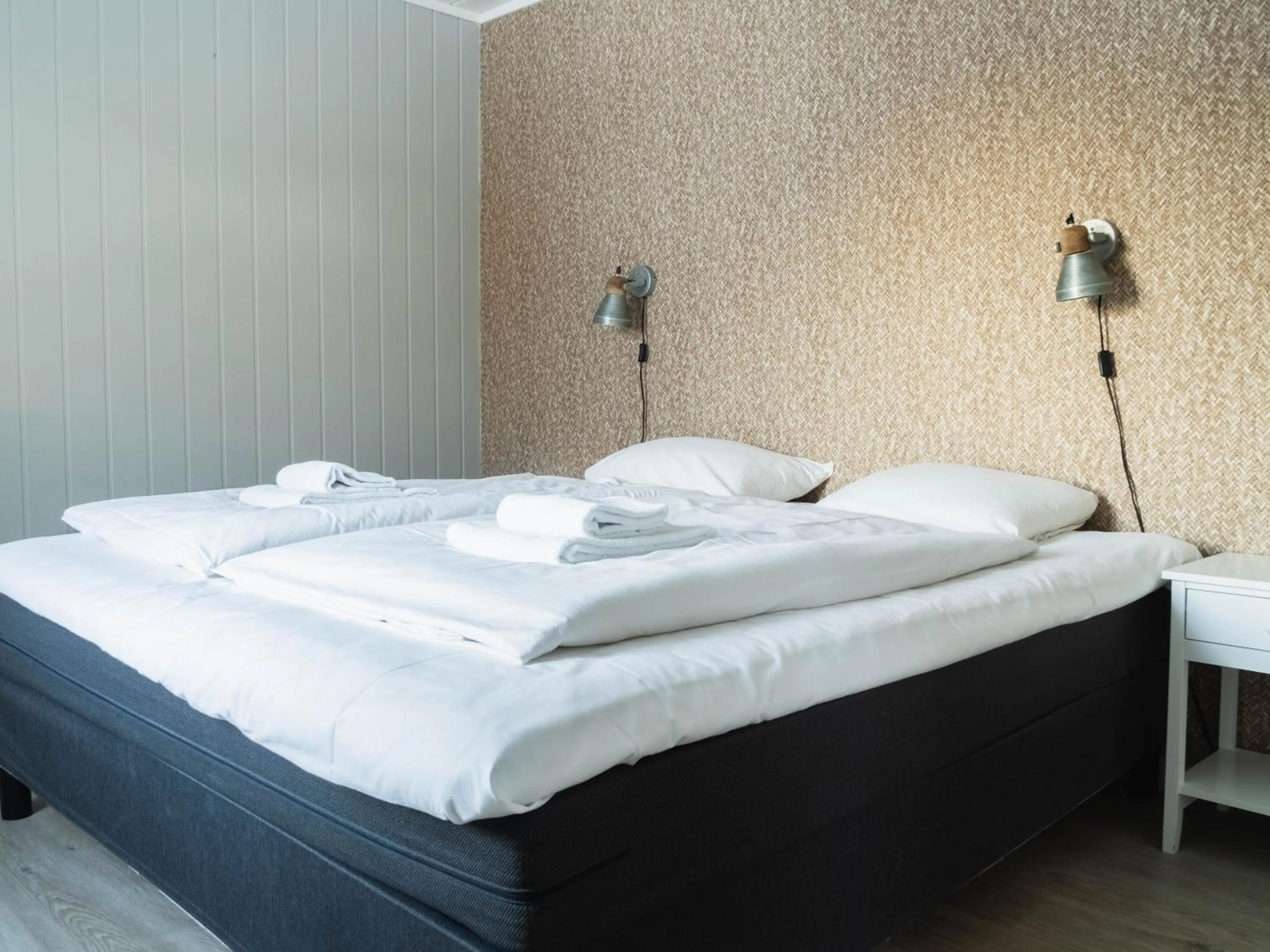 Bedroom, Bed in Lofoten Bed & Breakfast Reine - Rooms & Apartments