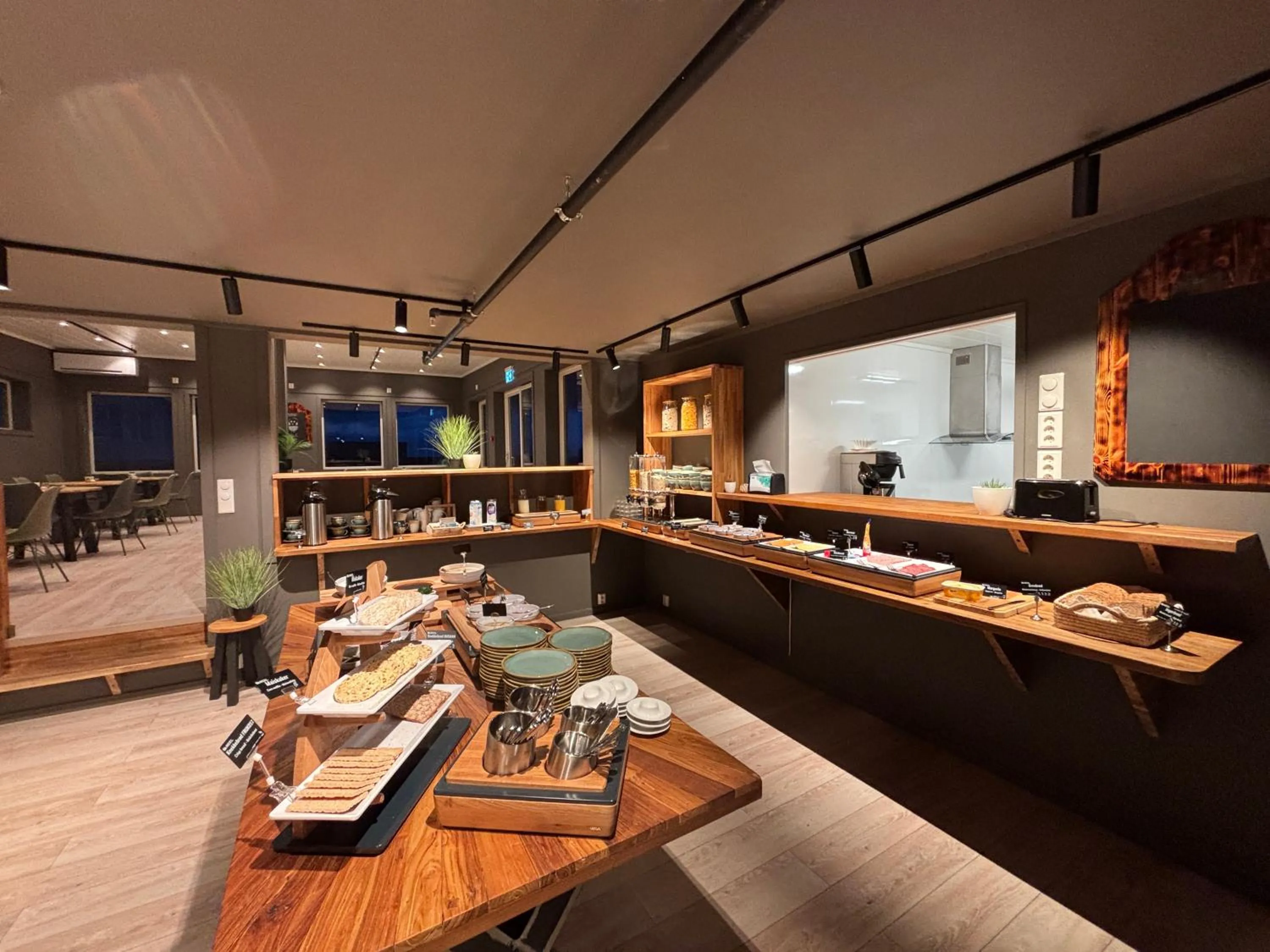 Buffet breakfast in Lofoten Bed & Breakfast Reine - Rooms & Apartments