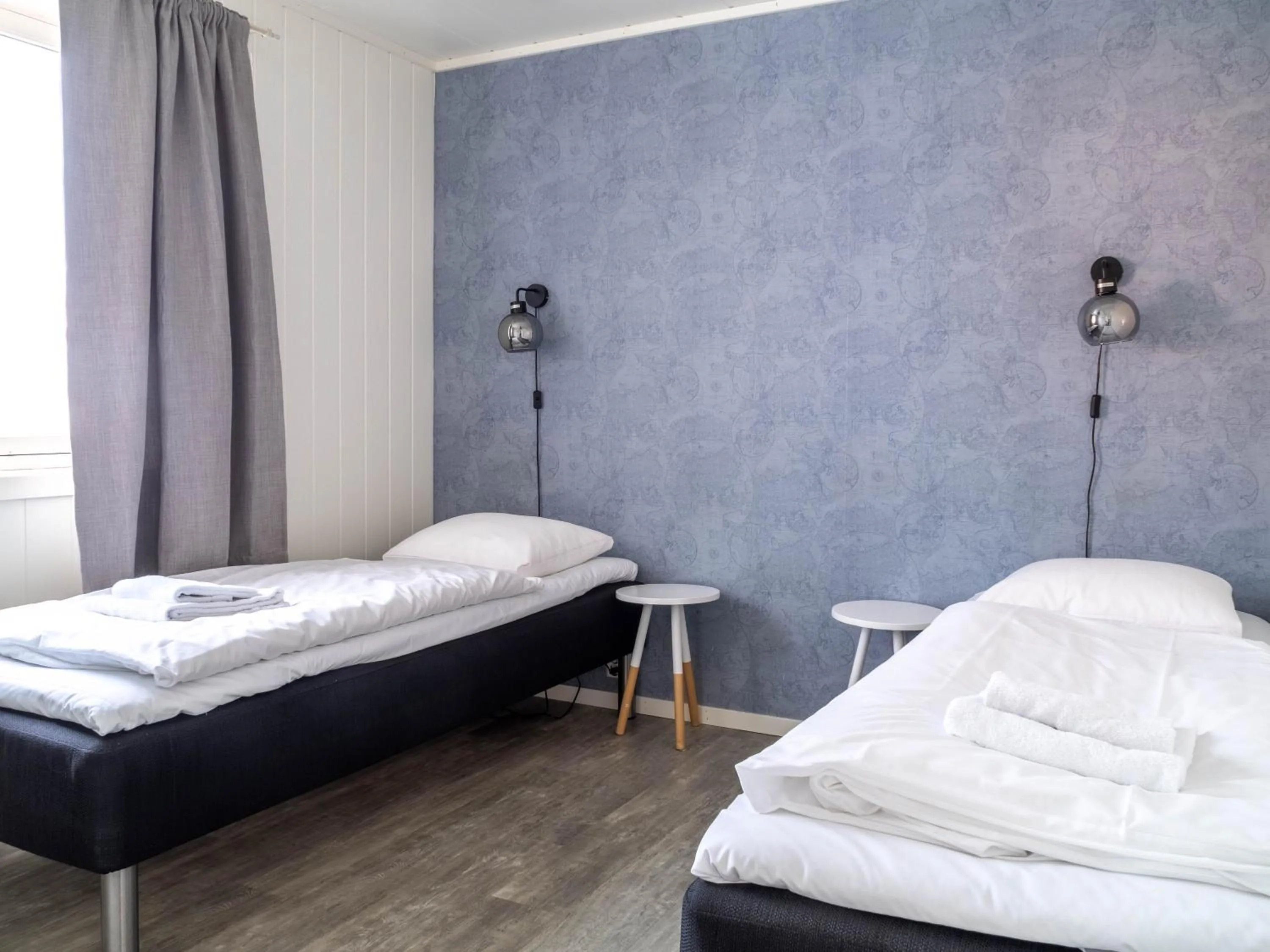 Bed in Lofoten Bed & Breakfast Reine - Rooms & Apartments