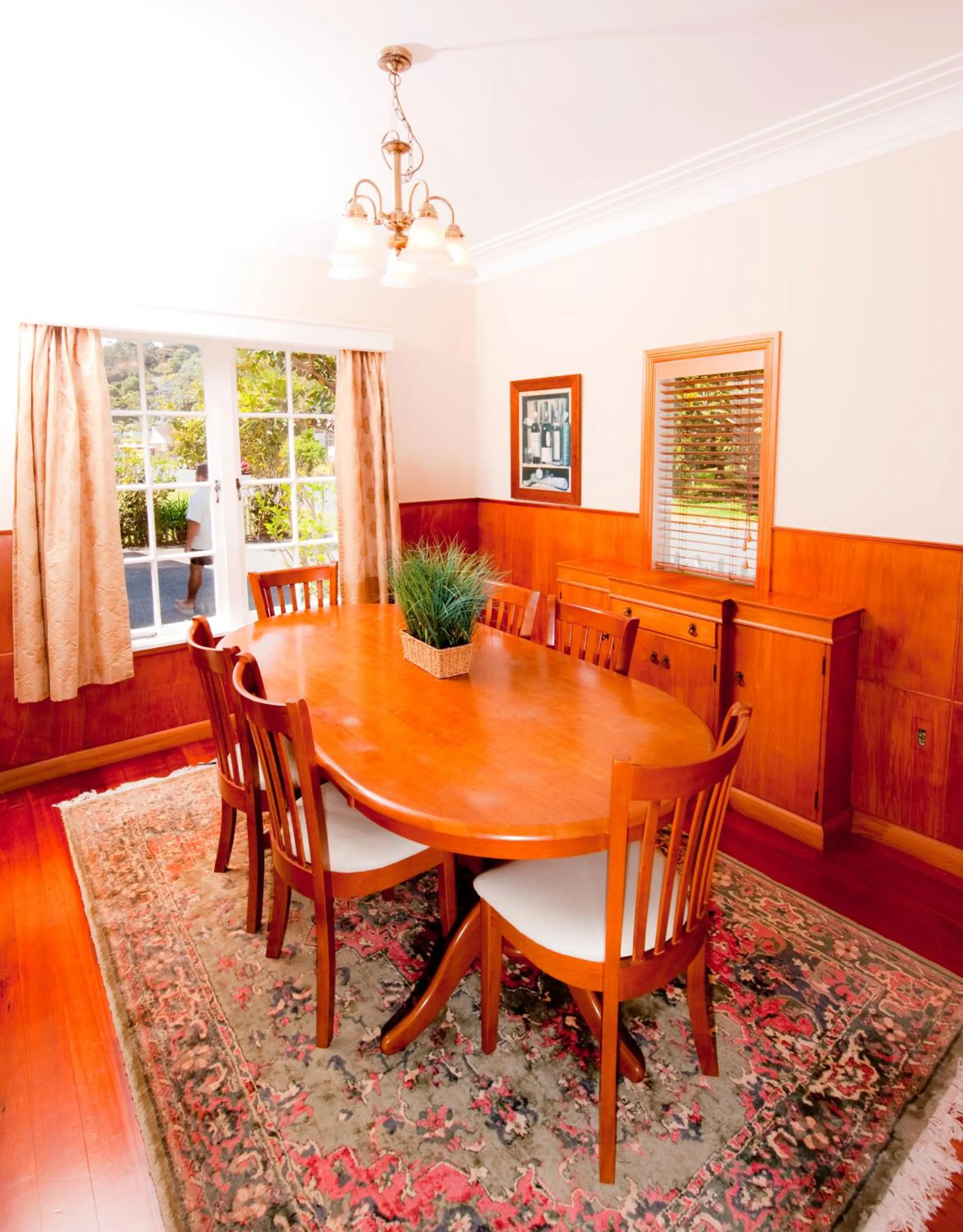 Dining area in Seaport Village