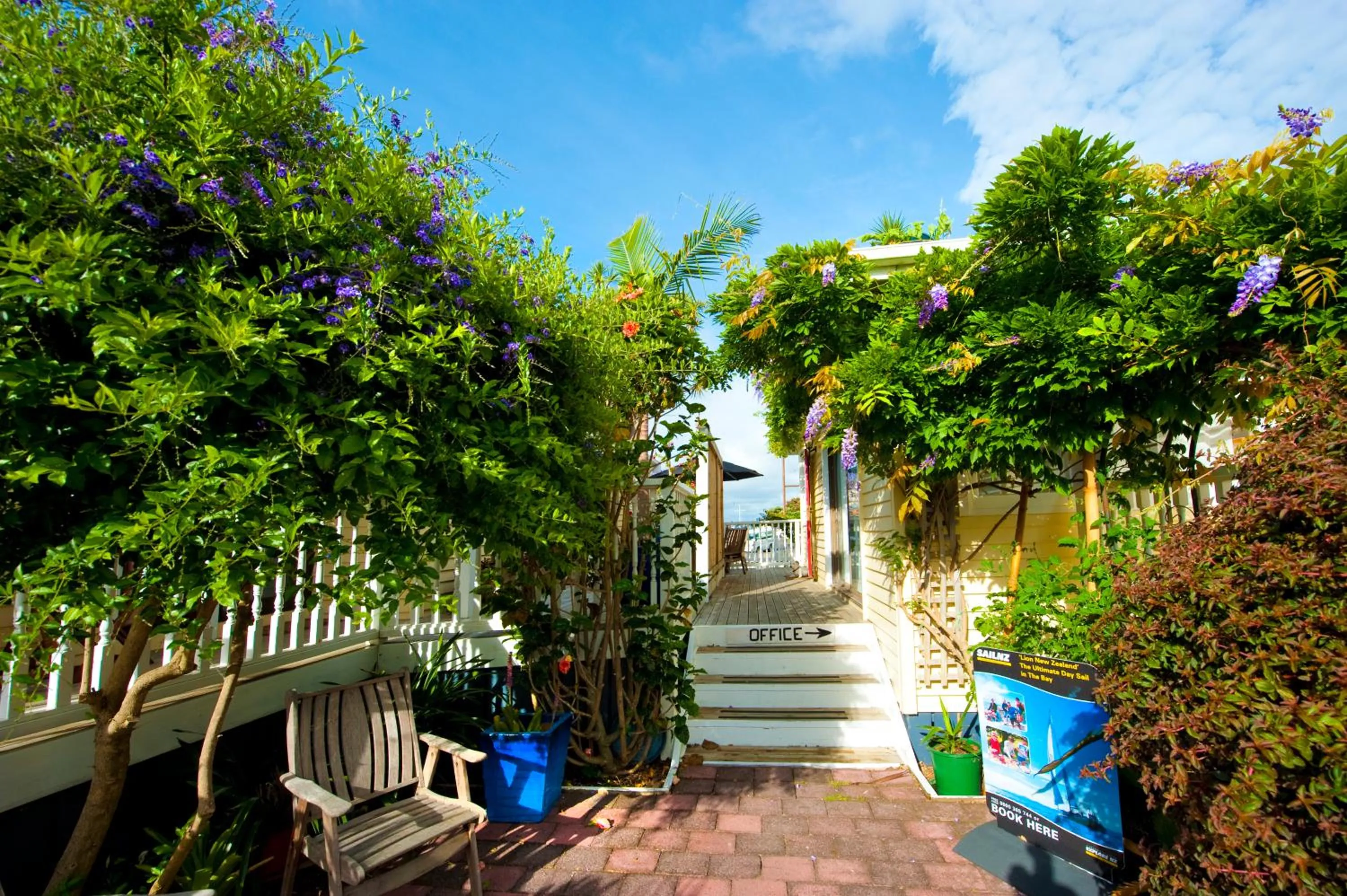 Patio in Seaport Village