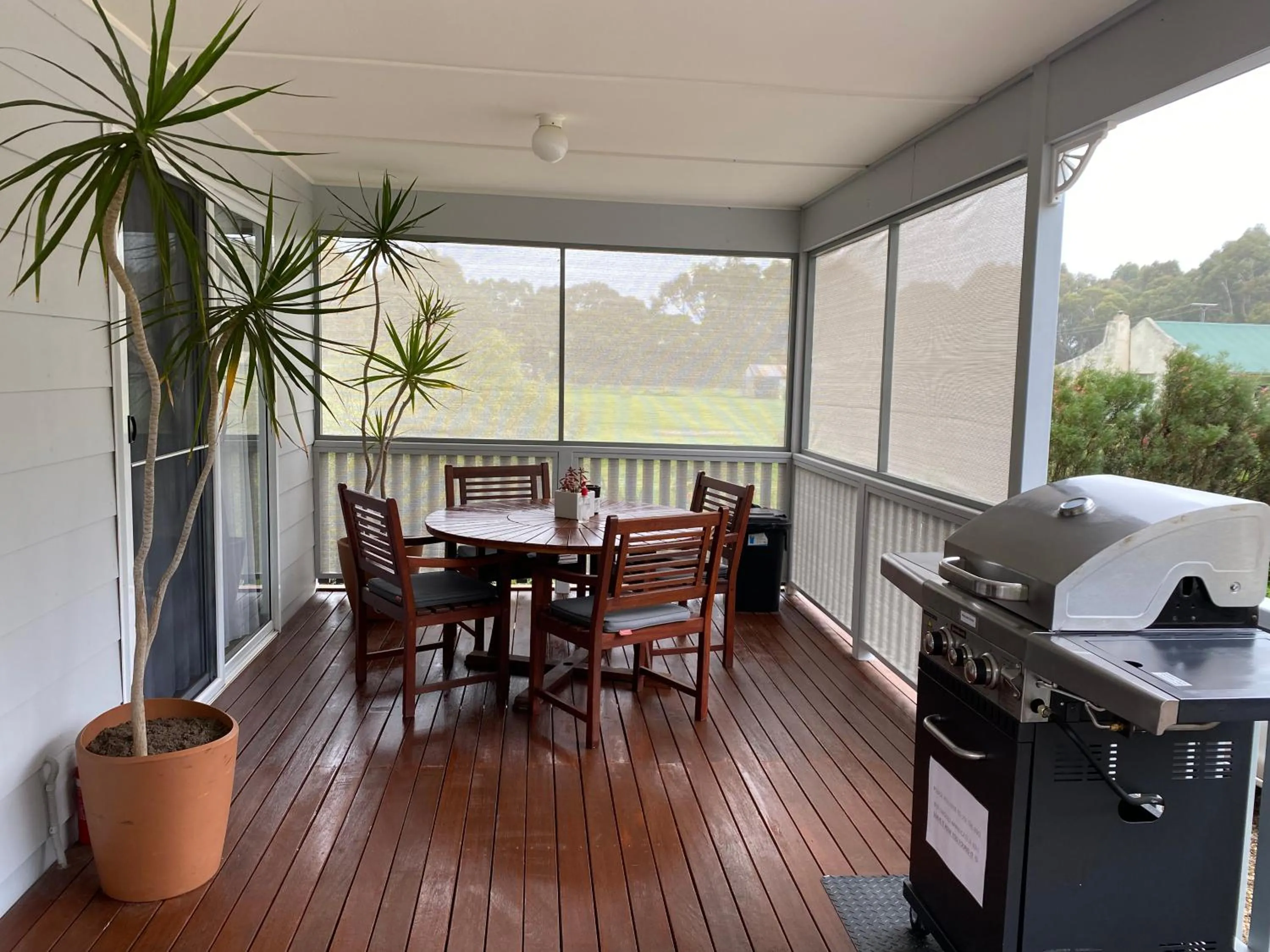 Balcony/Terrace in Lazy Days Cottage - Victor Harbor