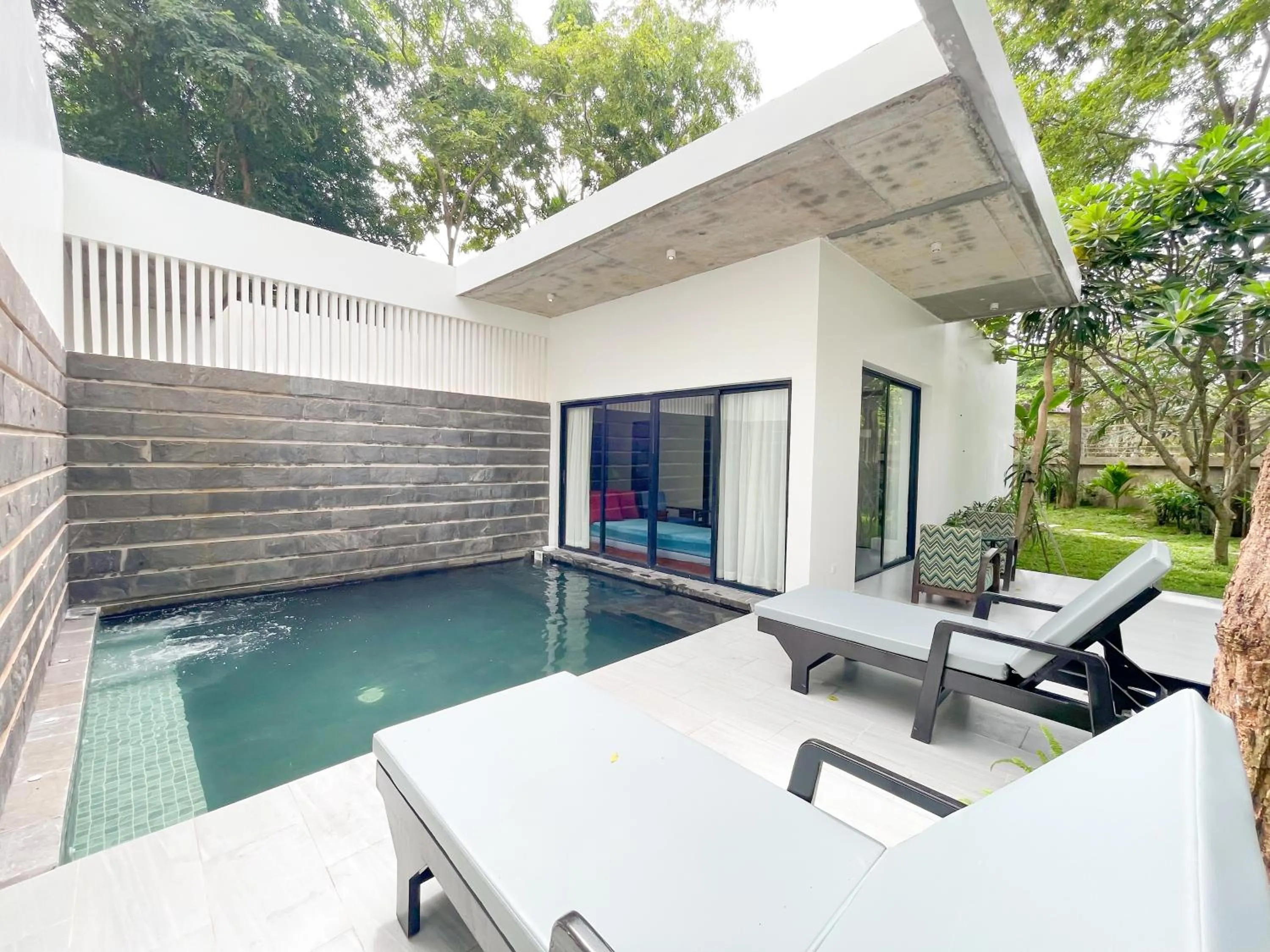 Pool view in Metta Residence & Spa