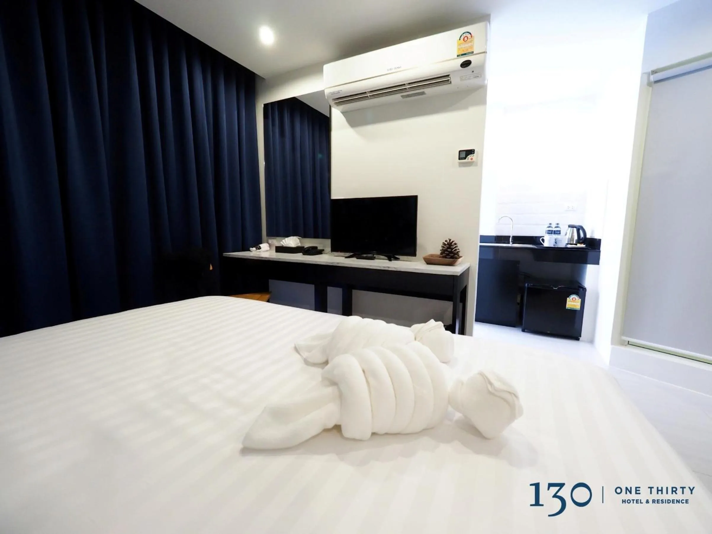 Bedroom, Bed in 130 Hotel & Residence Bangkok