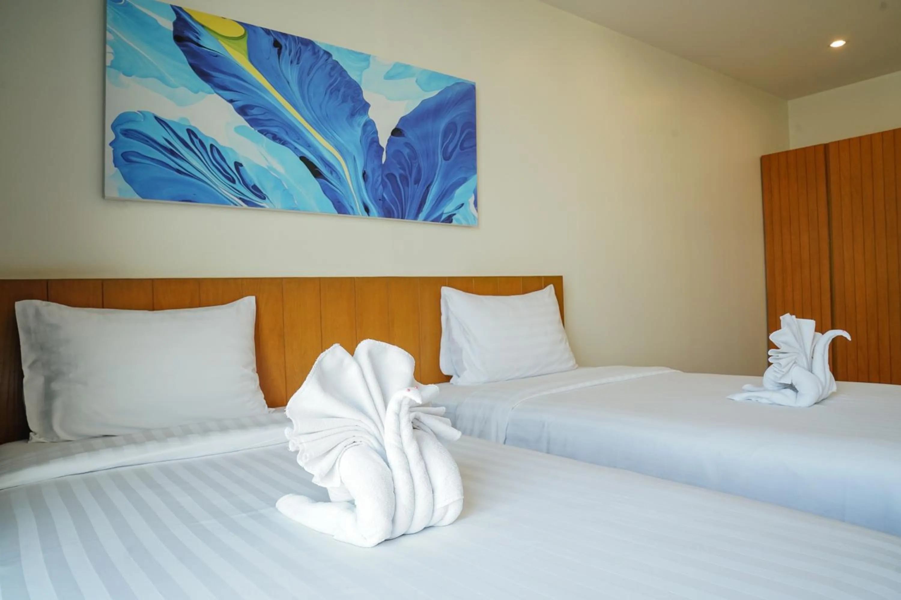 Photo of the whole room, Bed in 130 Hotel & Residence Bangkok