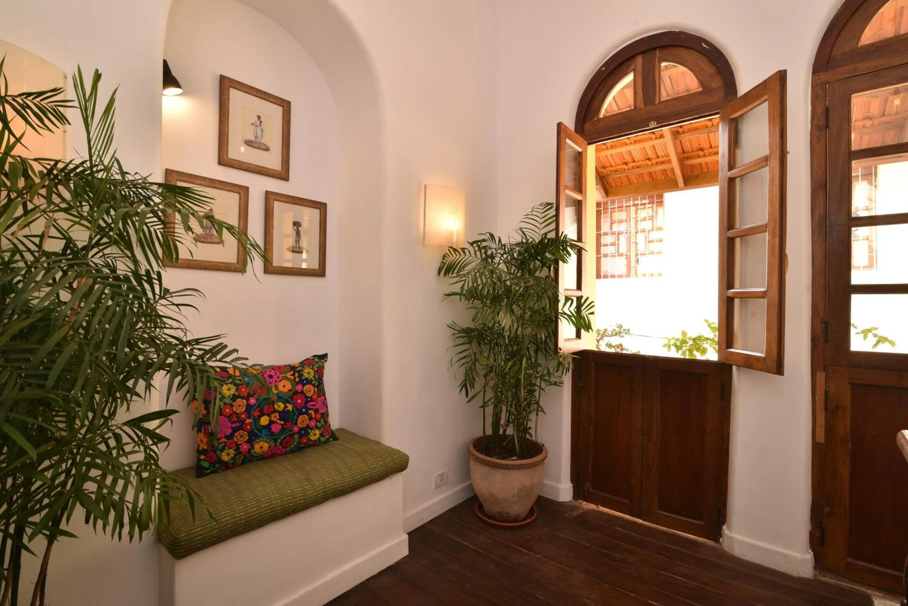 Seating area in Mateus Boutique Hotel