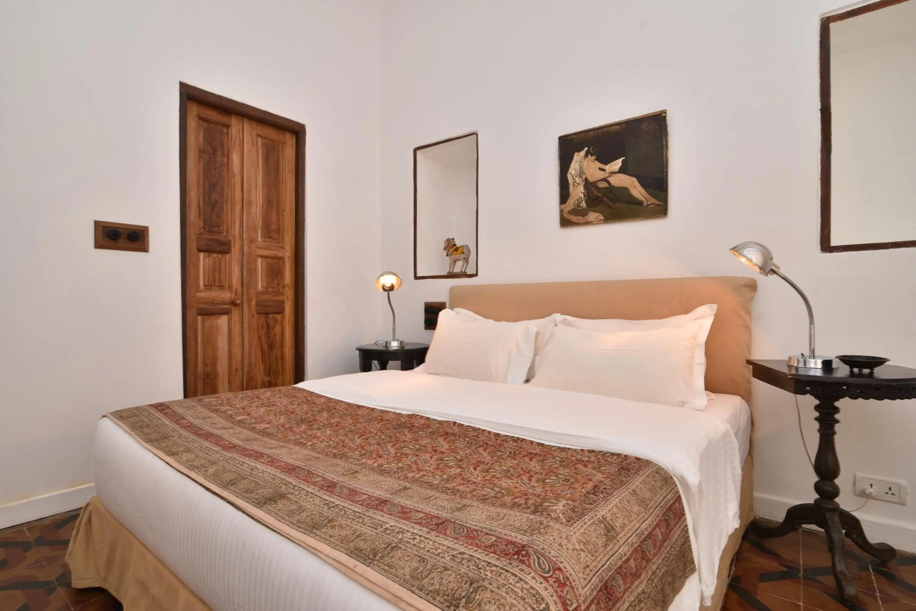 Bed in Mateus Boutique Hotel
