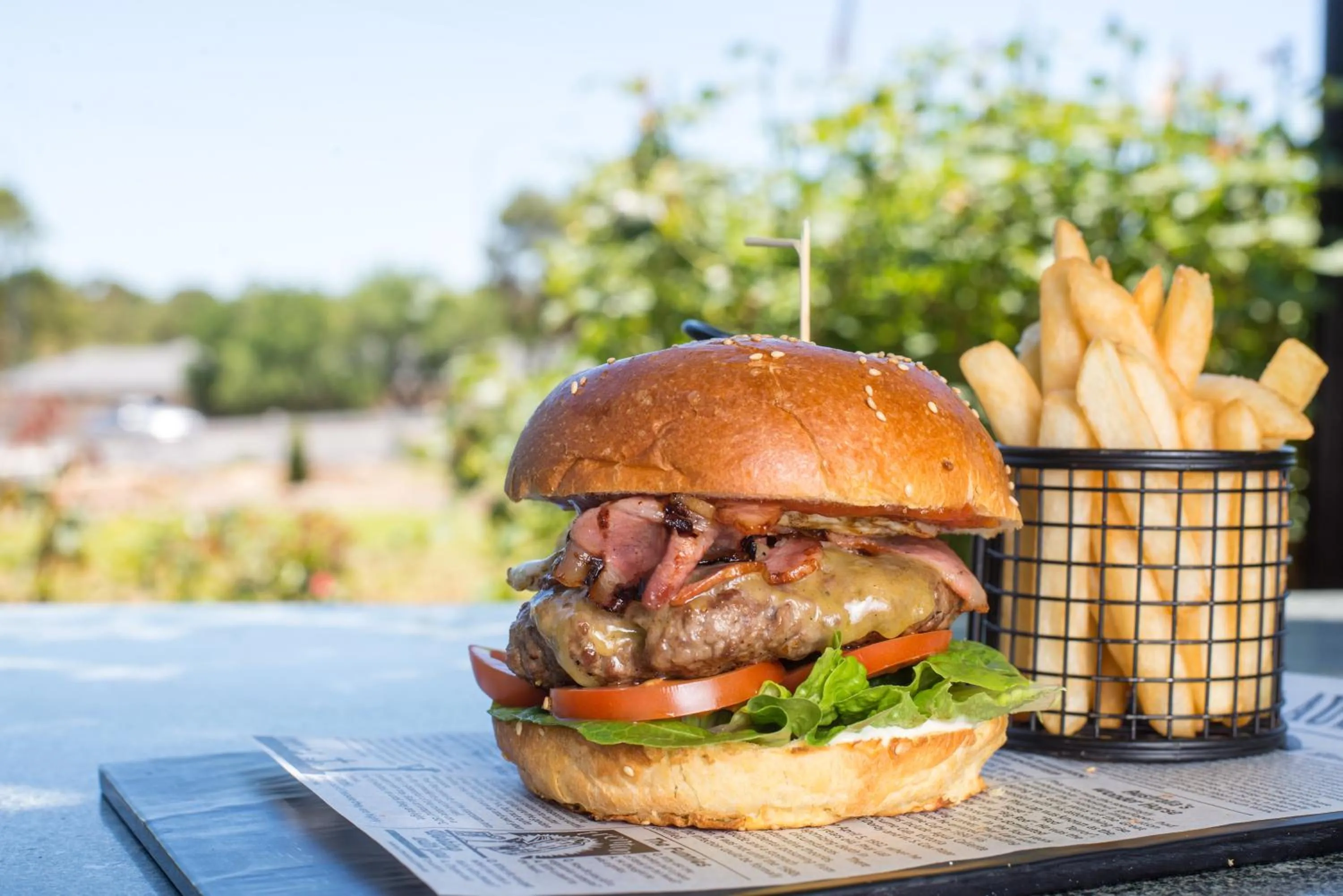 Food close-up in Mick O'Sheas
