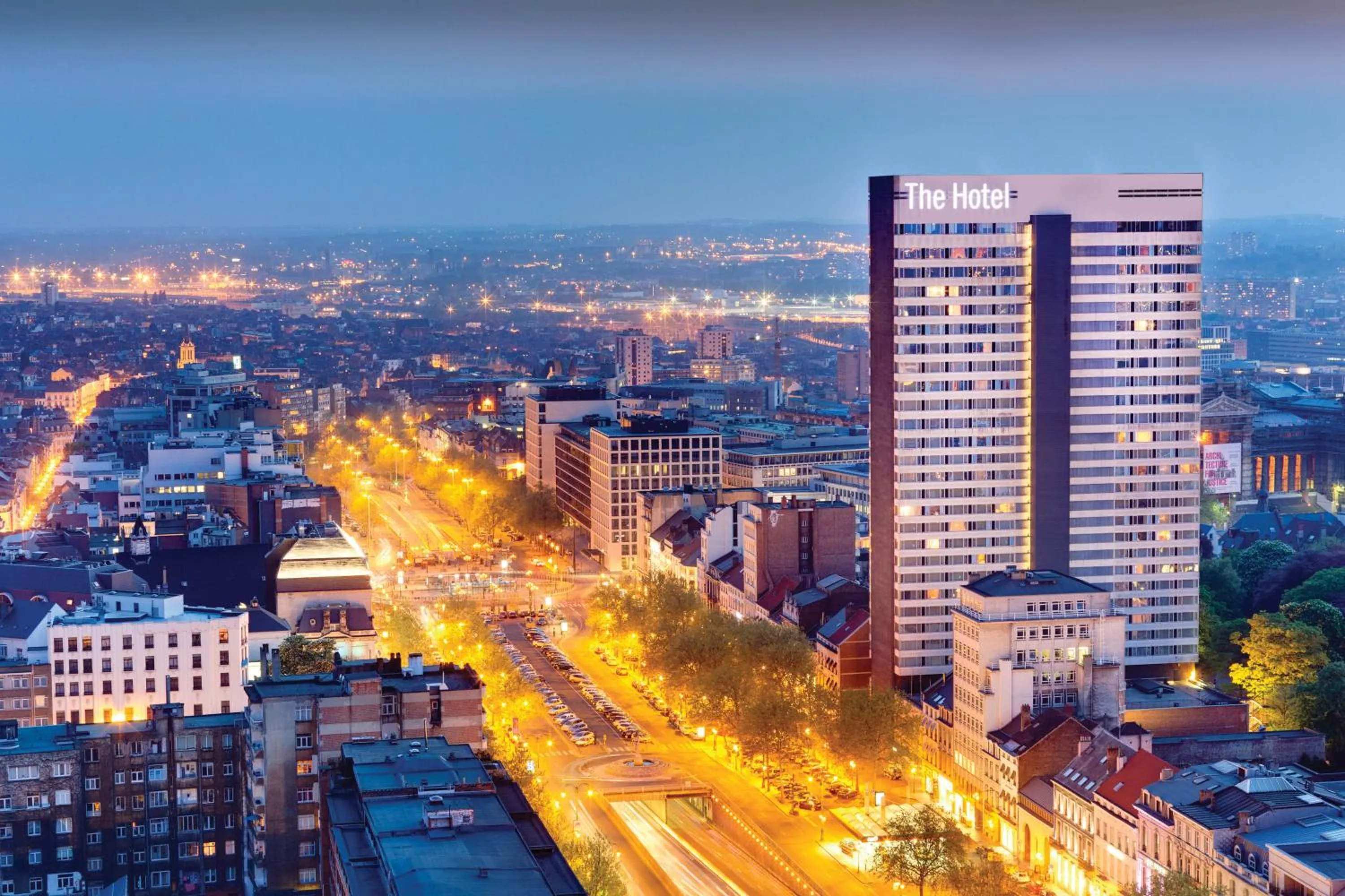 Property building in The Hotel Brussels