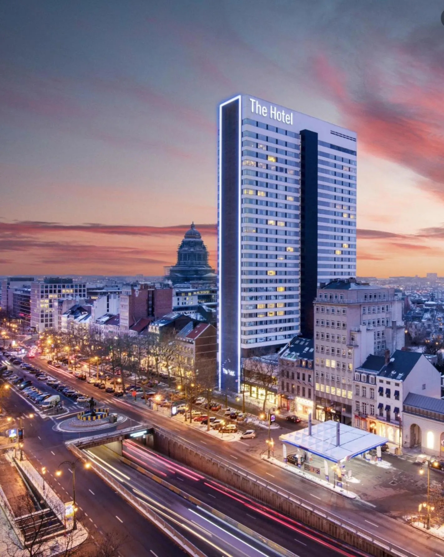 Night in The Hotel Brussels