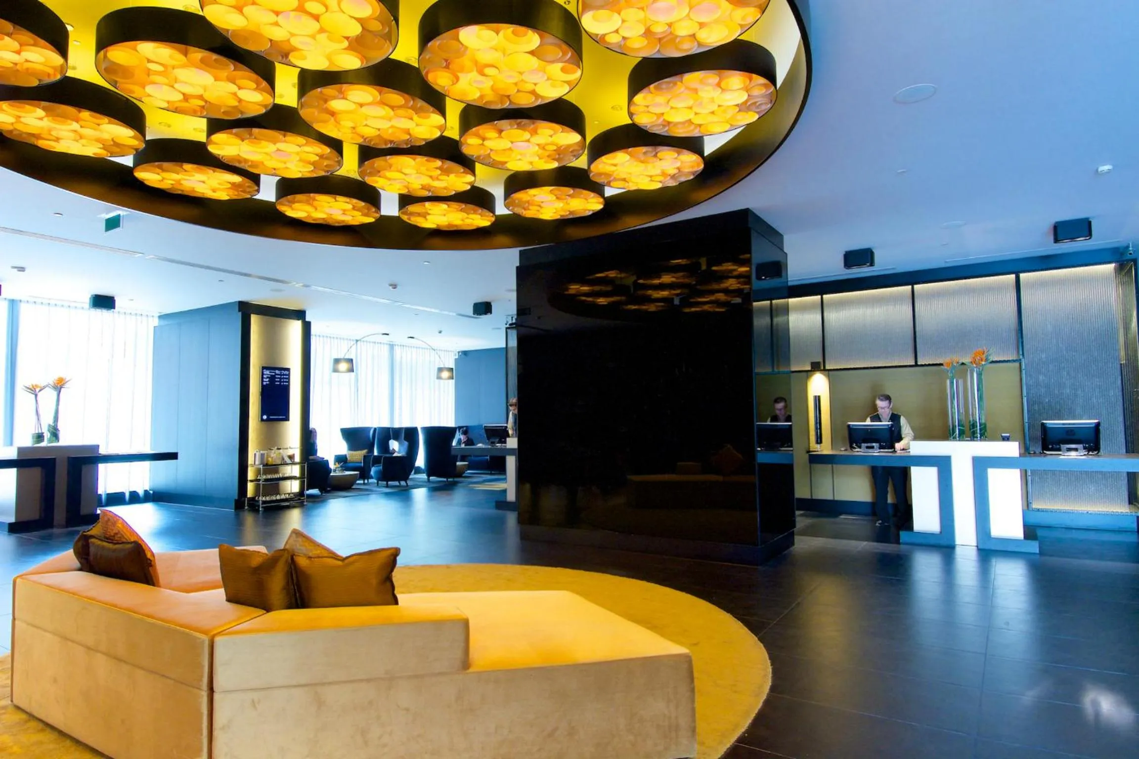 Lobby or reception in The Hotel Brussels