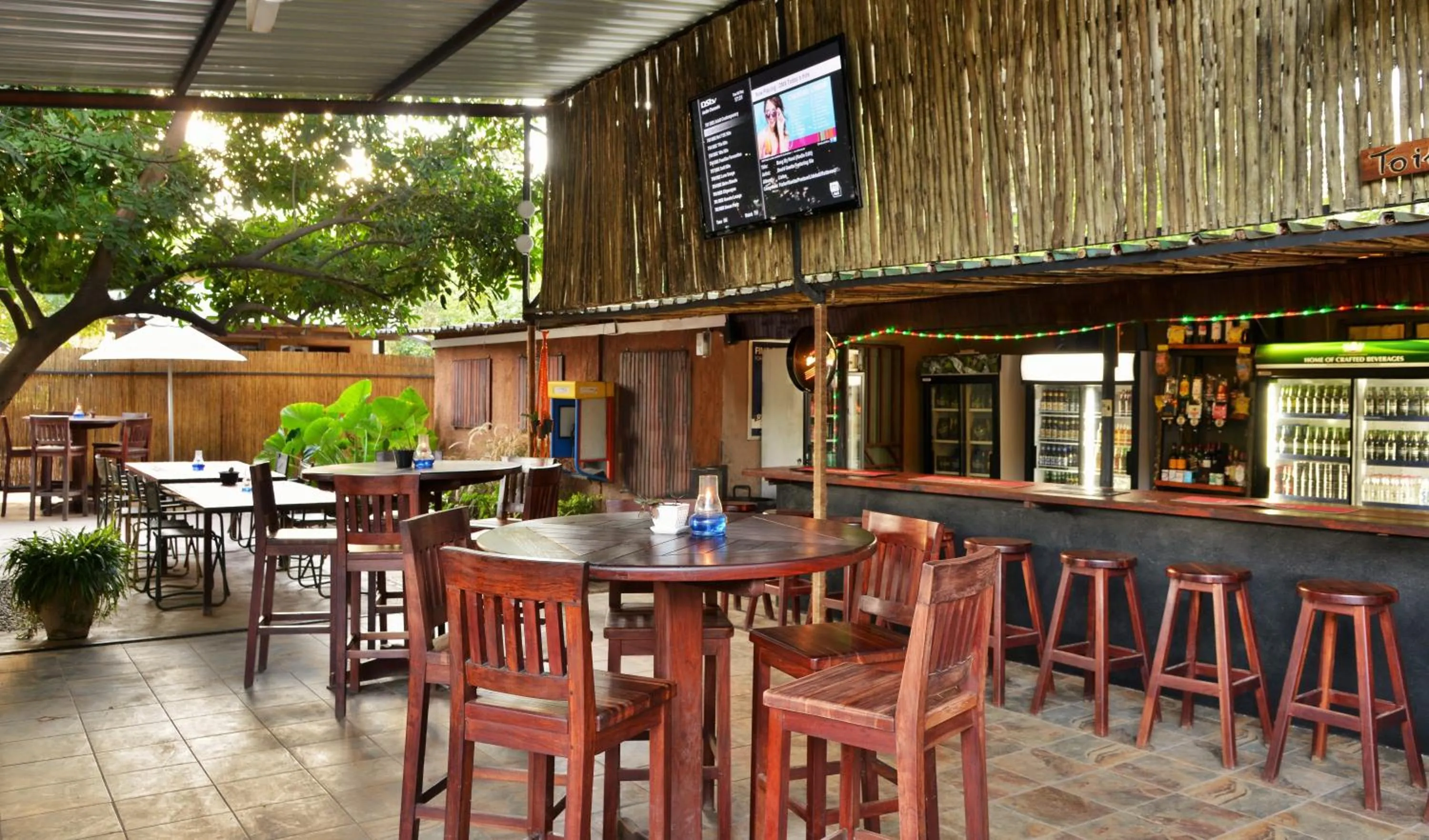 Alcoholic drinks in Thebe River Safaris