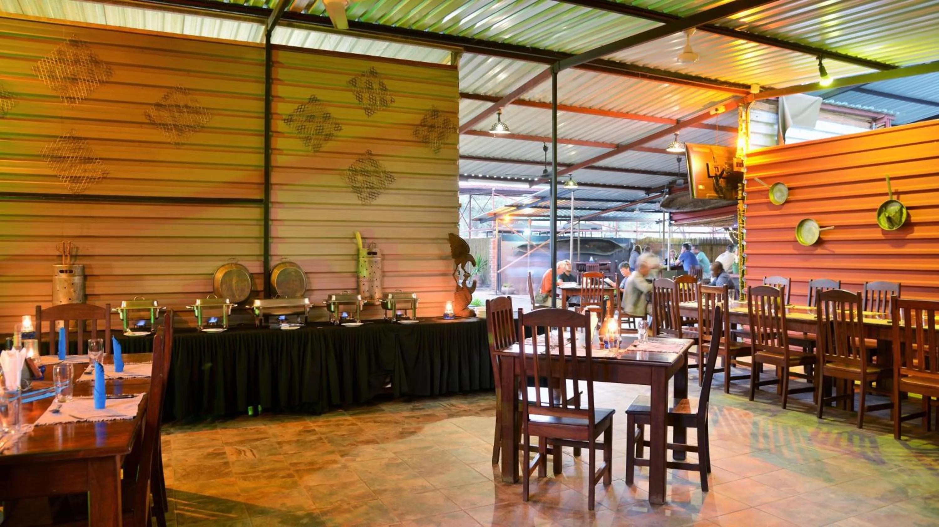 Food in Thebe River Safaris