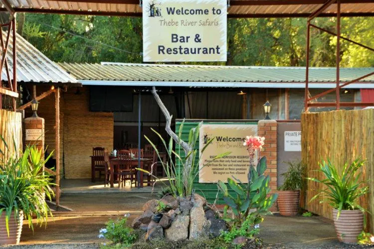Restaurant/places to eat in Thebe River Safaris