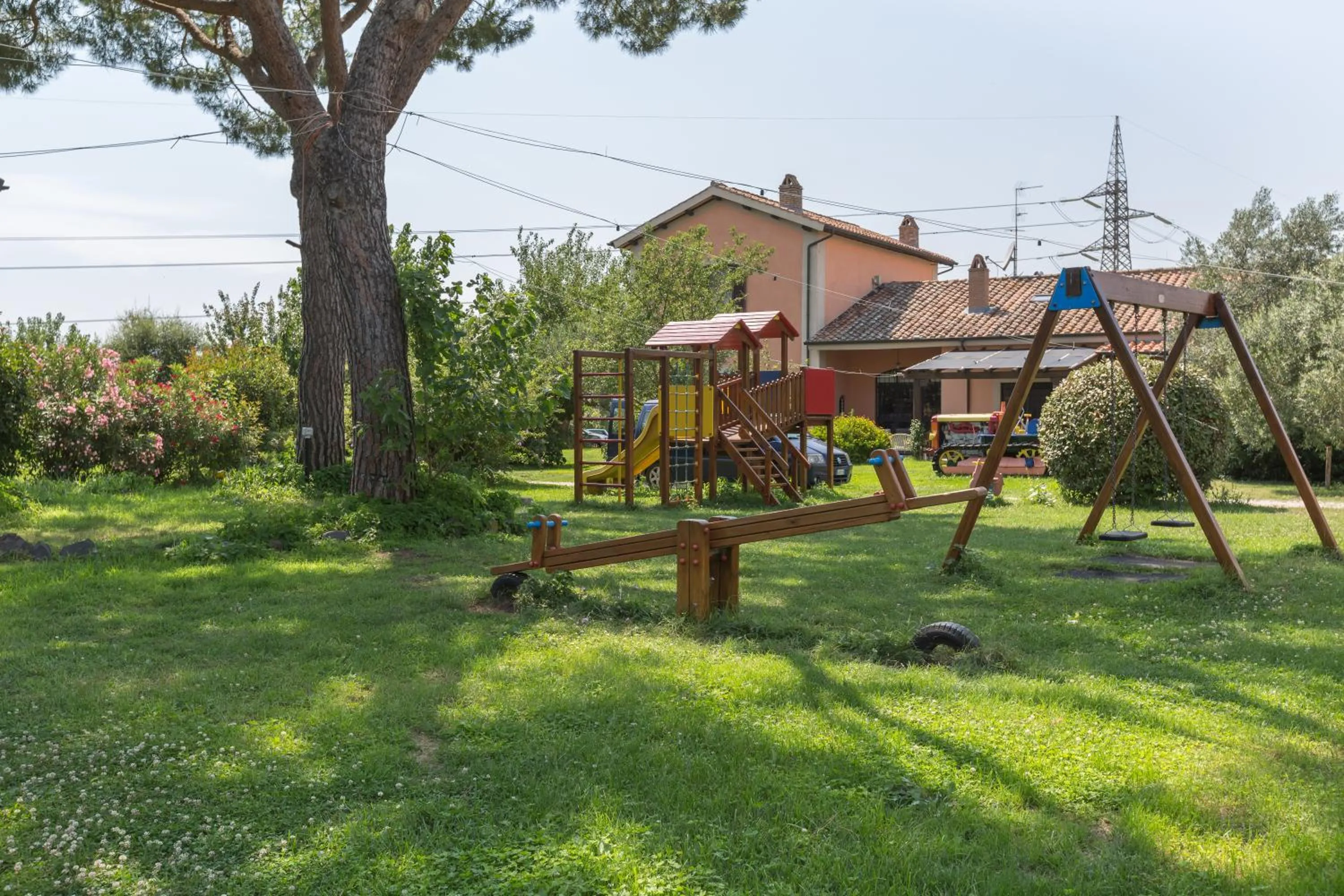 Children play ground in CasalFattoria