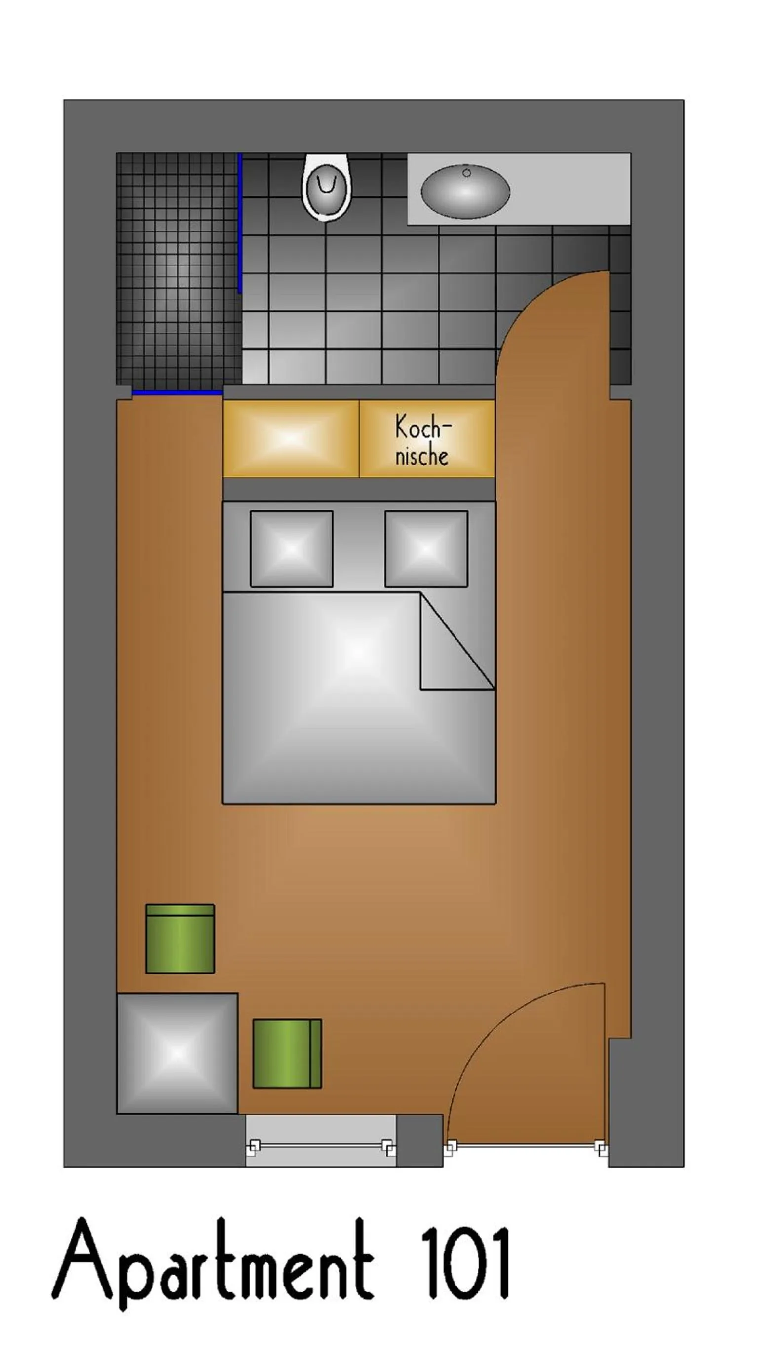 Photo of the whole room in Apart-Hotel Heiligenthaler Hof