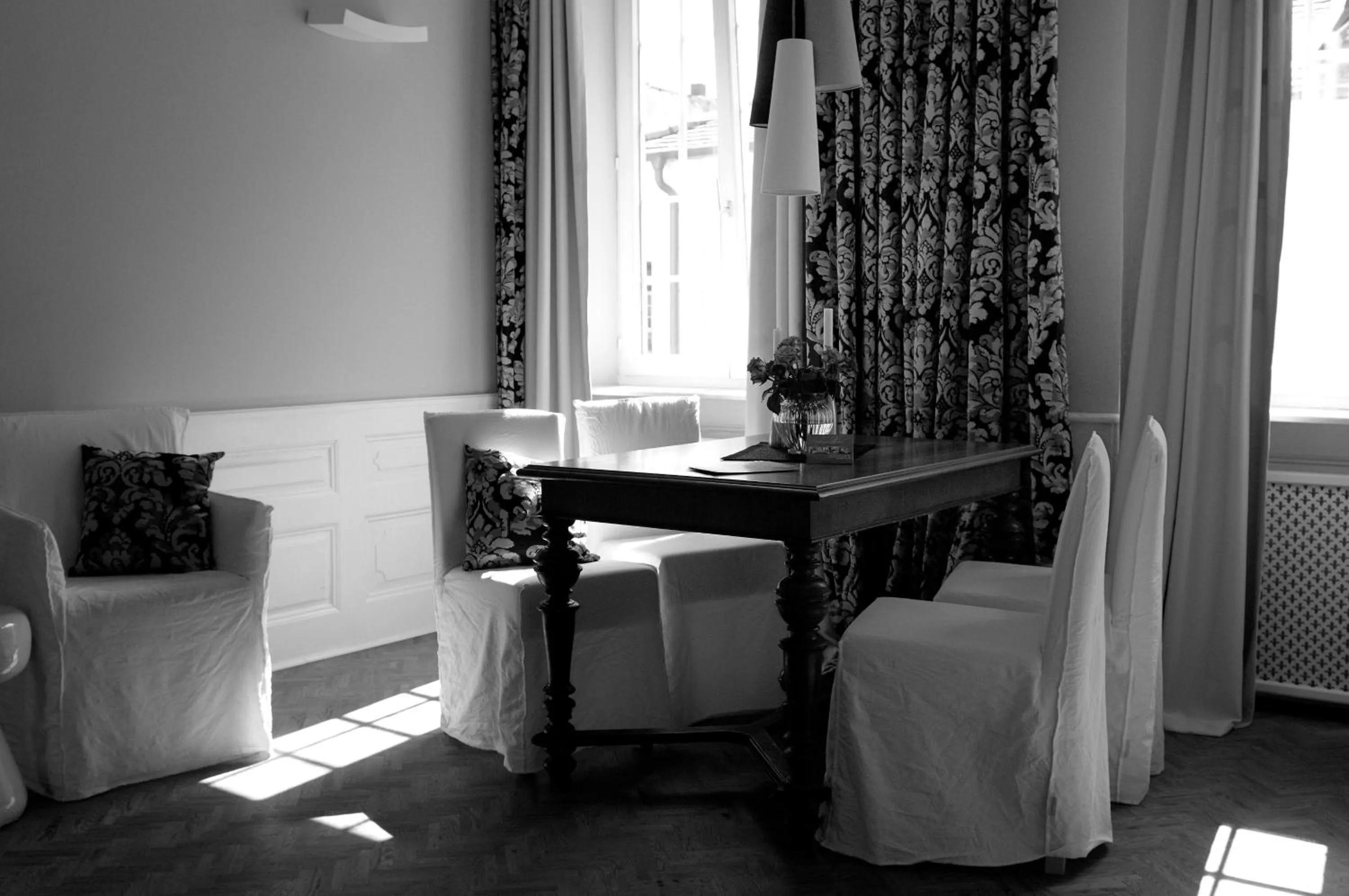 Dining area in Apart-Hotel Heiligenthaler Hof