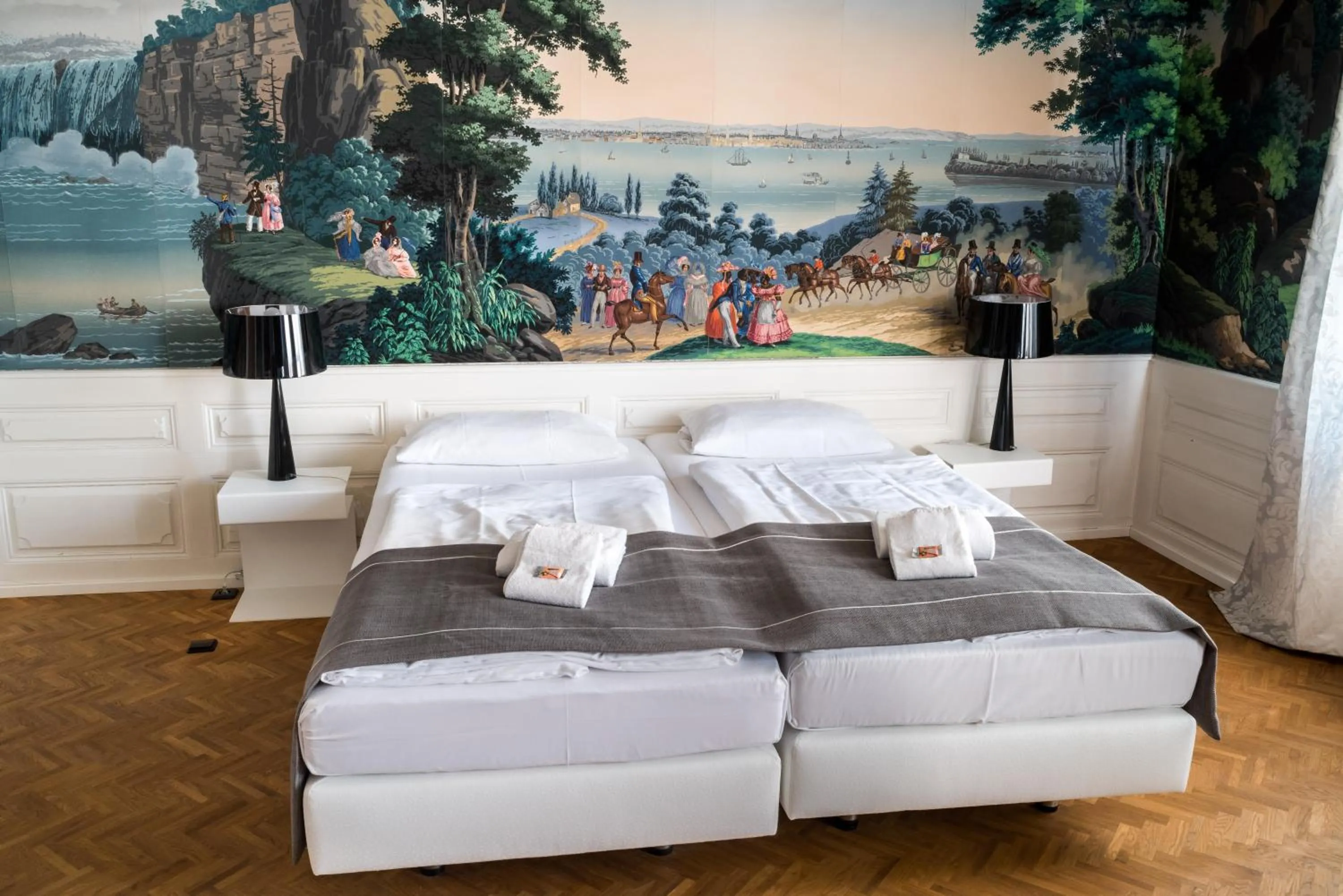 Bed in Apart-Hotel Heiligenthaler Hof