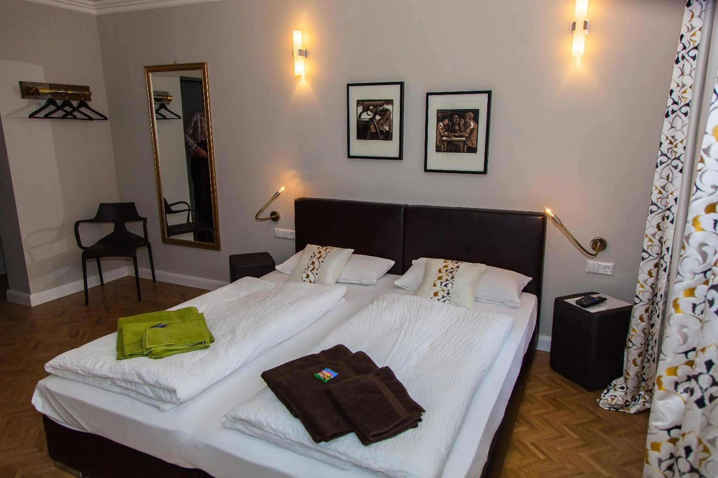 Bed in Apart-Hotel Heiligenthaler Hof