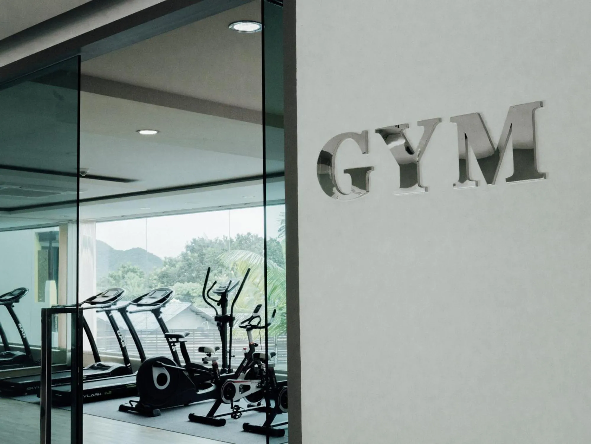 Fitness centre/facilities in Aqua Resort Phuket - Near Beach and Chalong Pier