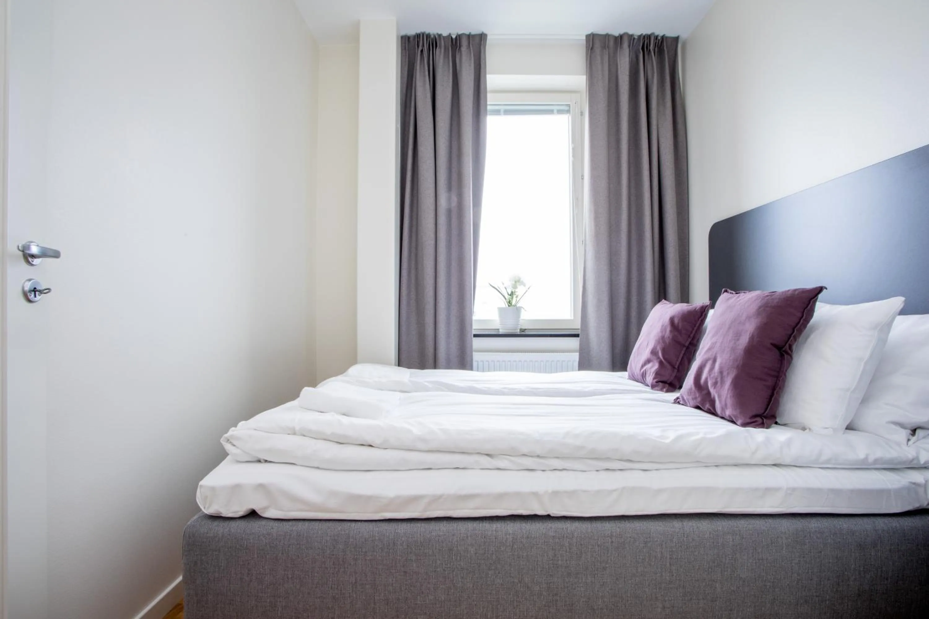 Bedroom, Bed in ApartDirect Linköping Arena