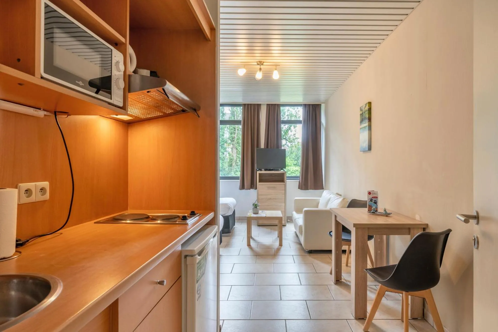 Living room in Condo Gardens Brussels