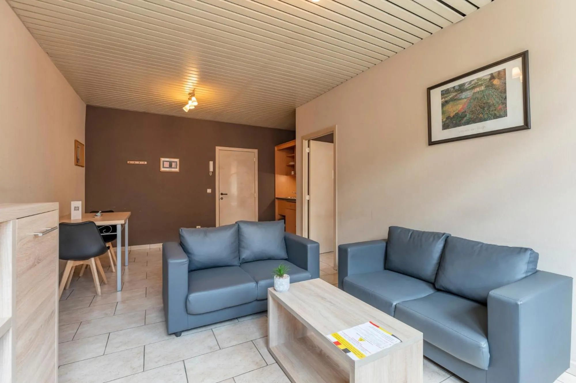 Living room in Condo Gardens Brussels