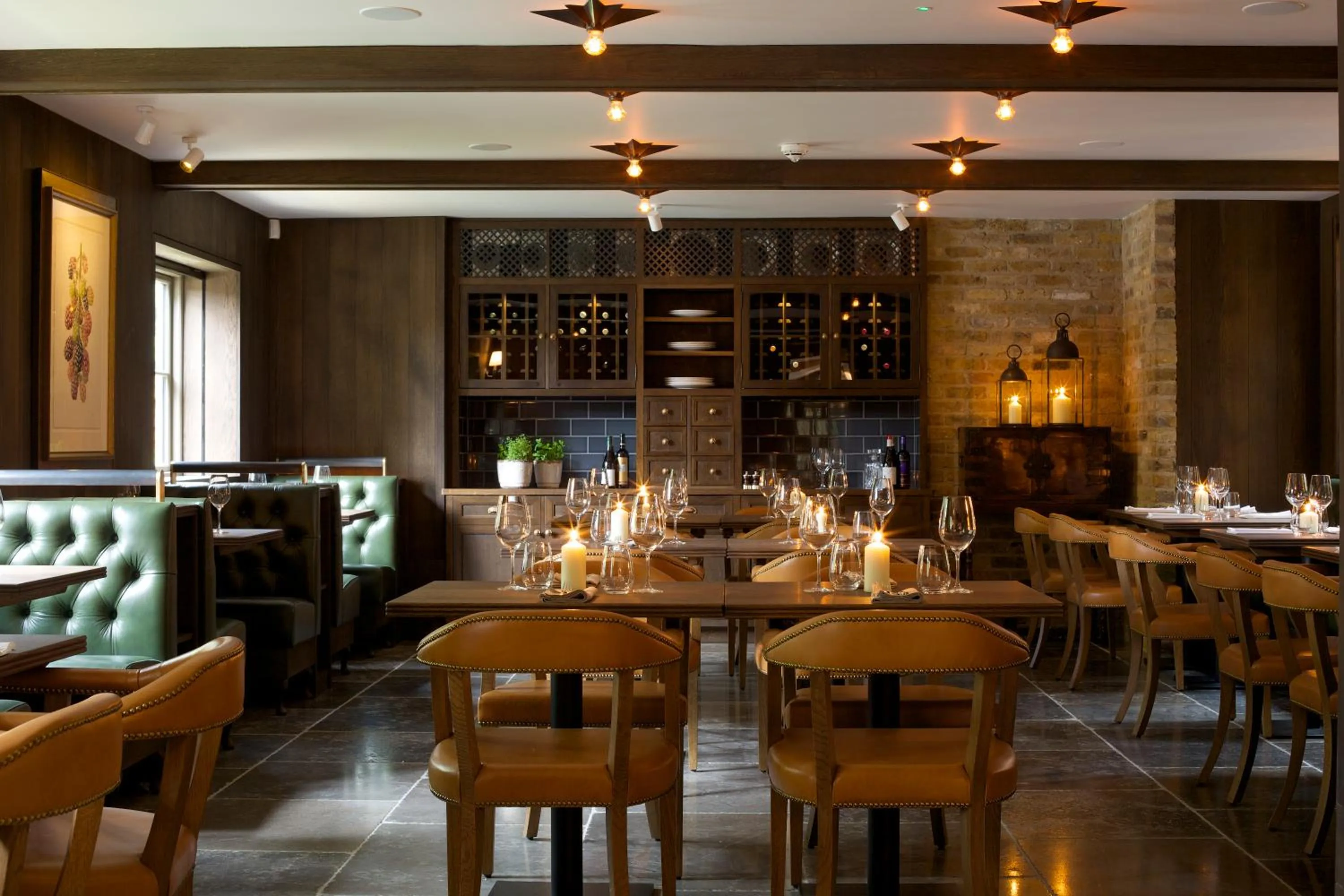 Dining area in Hurley House Hotel