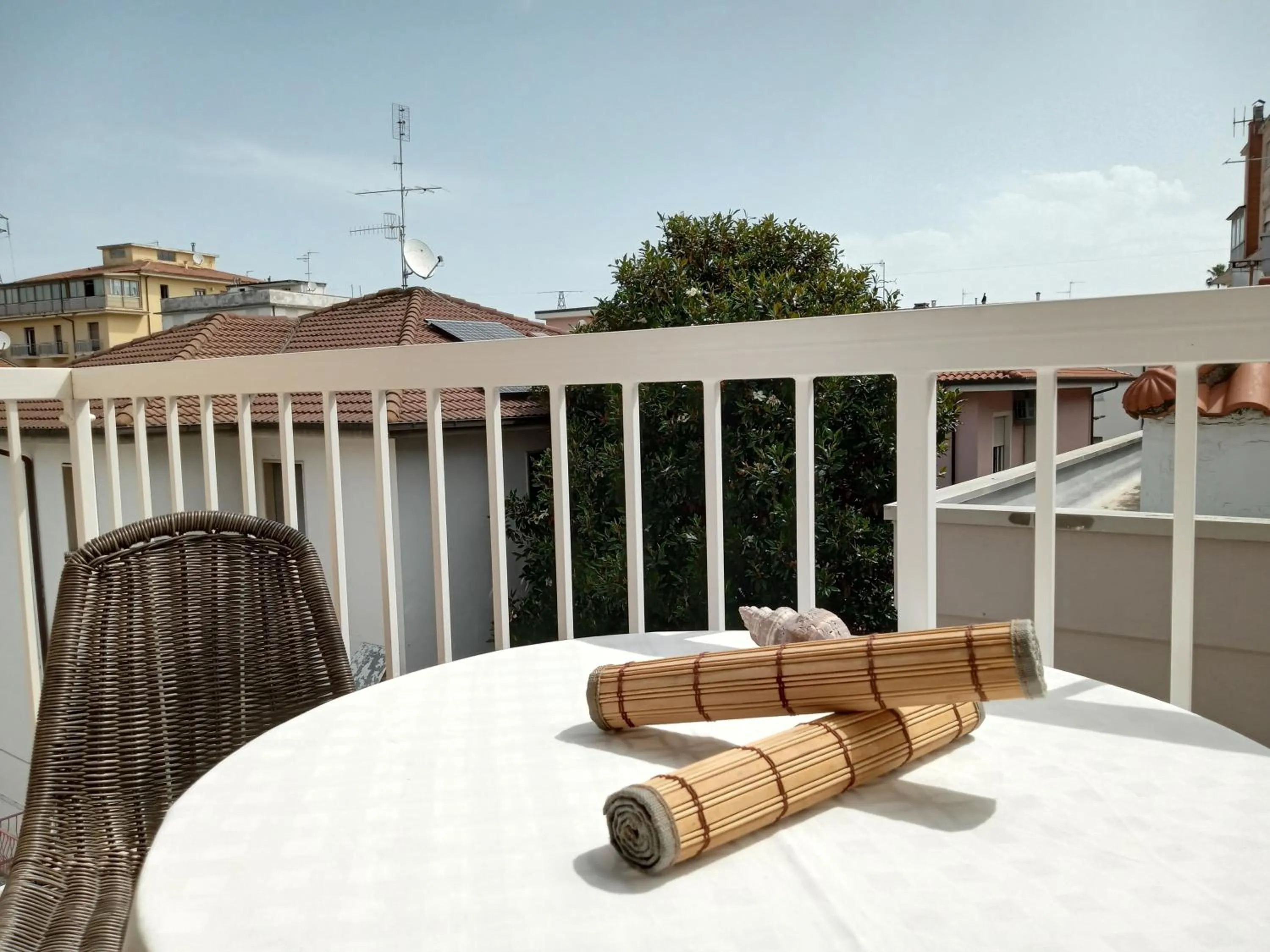 Balcony/Terrace in L'ATTICO Bed & Breakfast