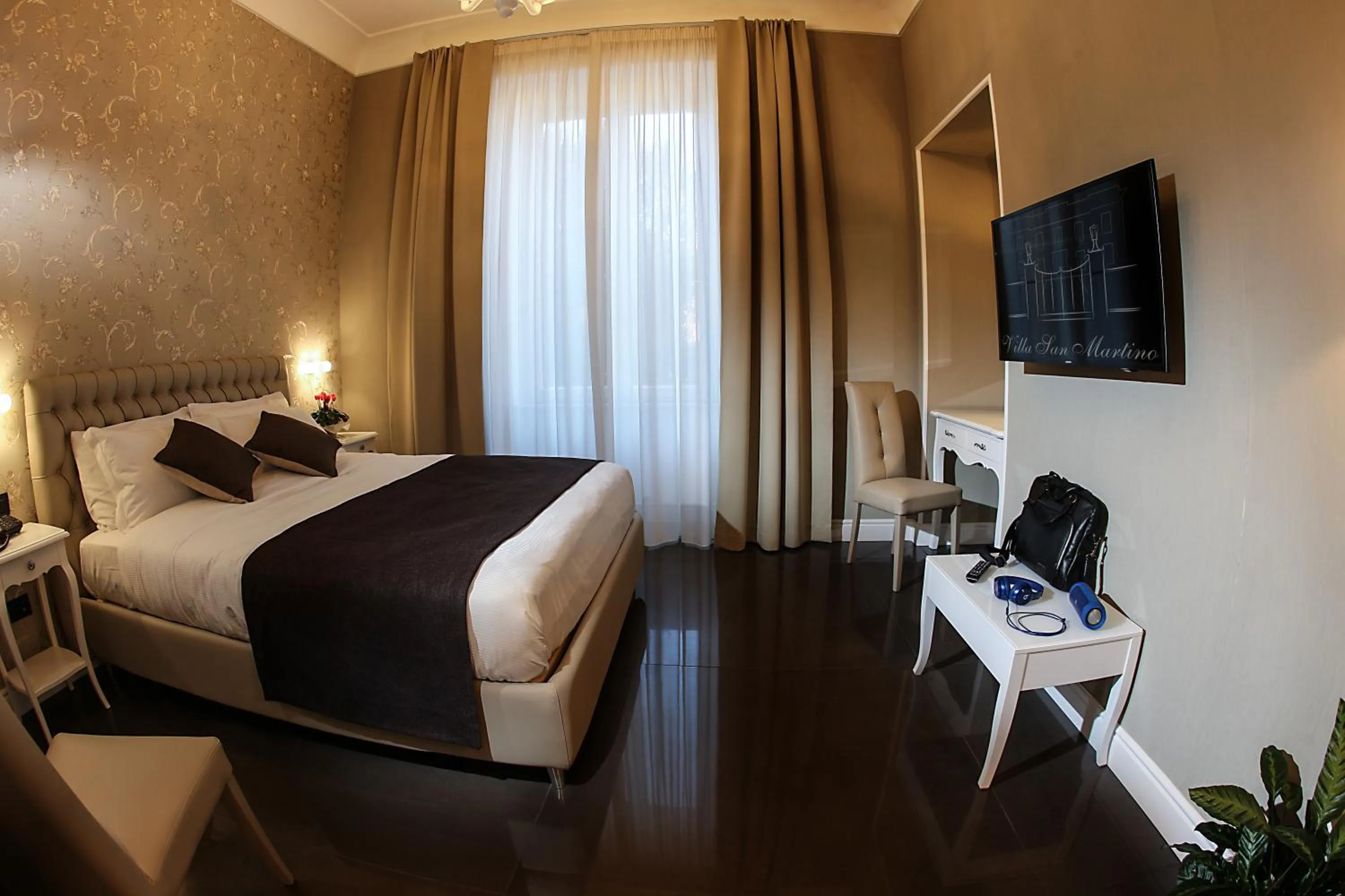 Bedroom, Bed in Villa San Martino