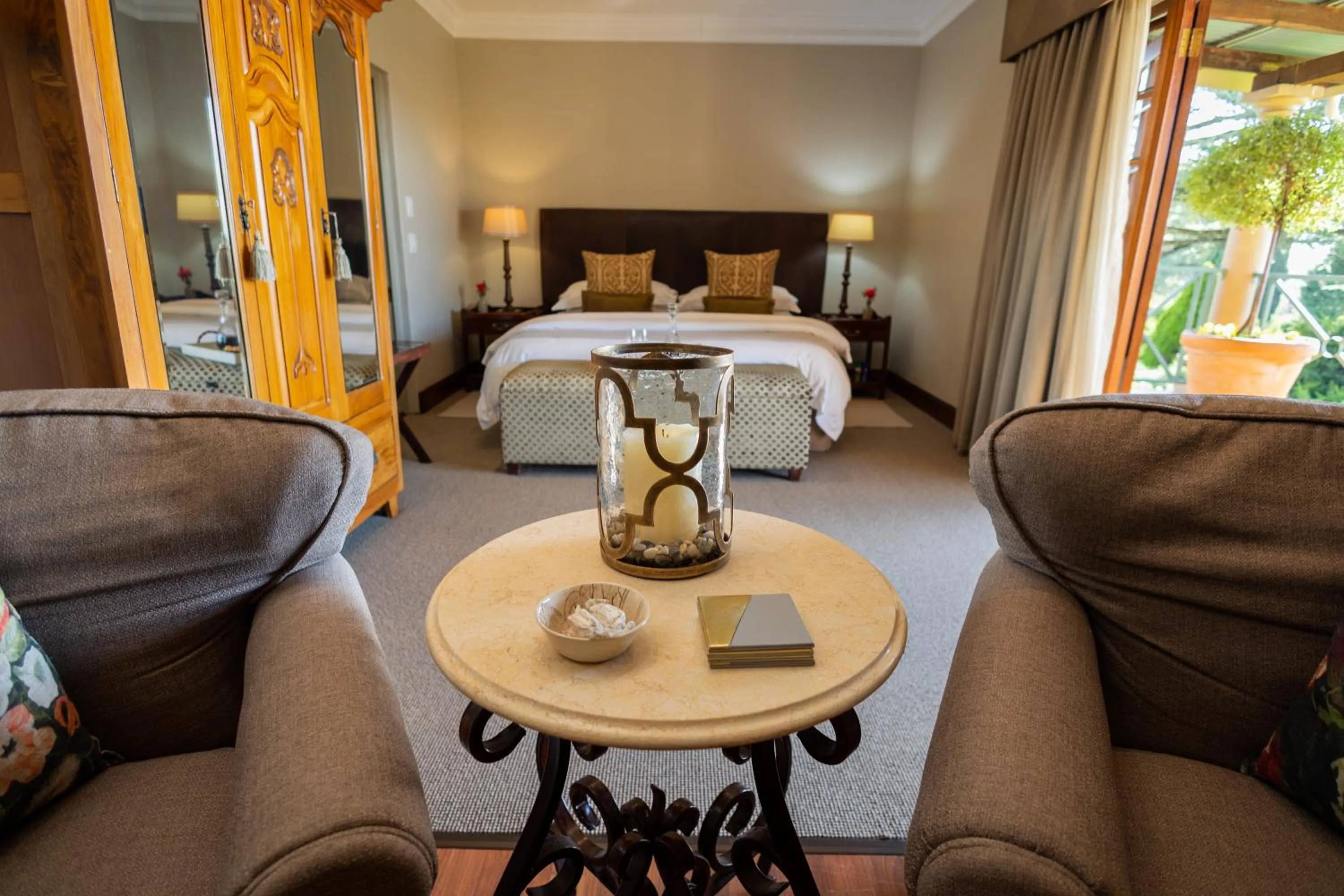 Photo of the whole room, Bed in Andes Clarens Guesthouse