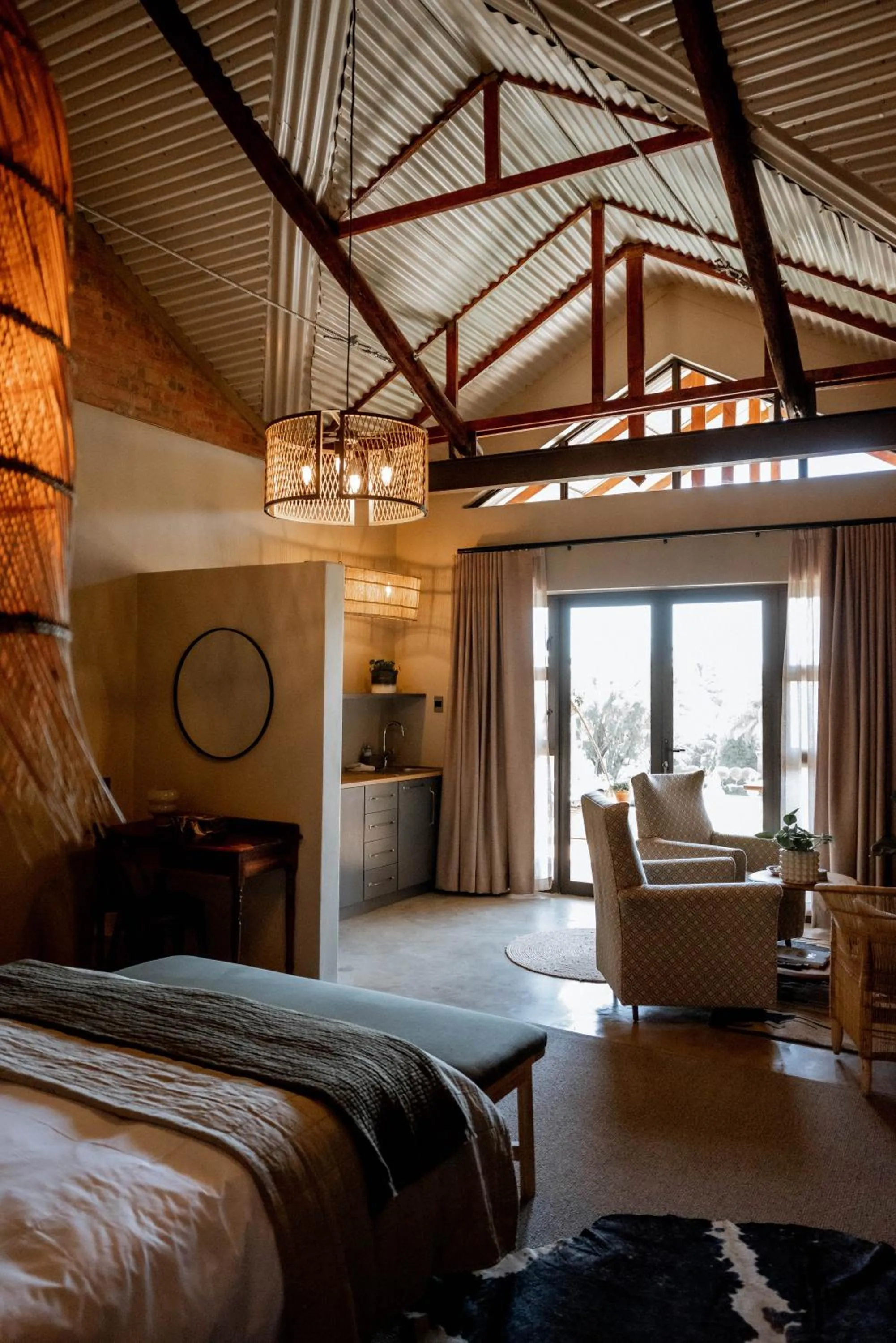 Photo of the whole room, Bed in Andes Clarens Guesthouse