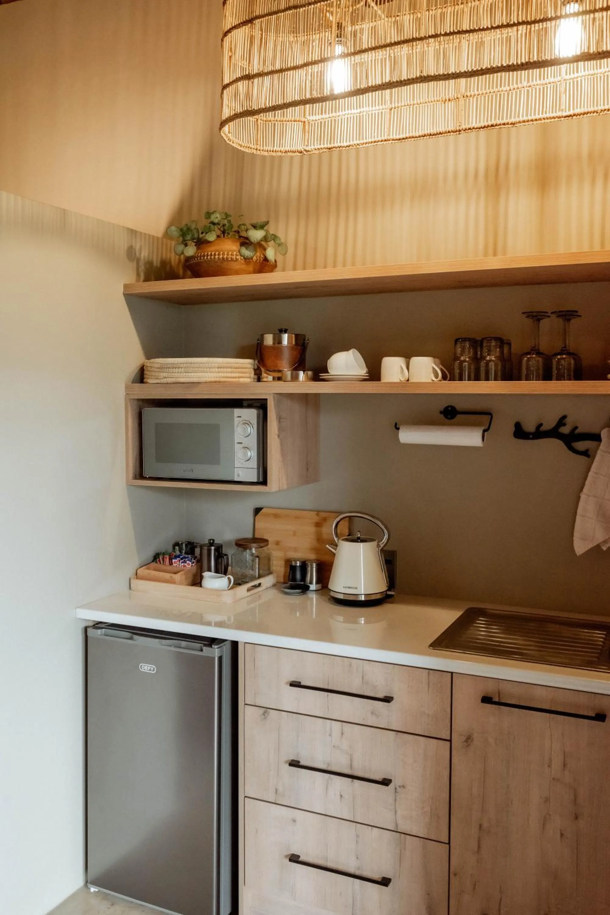 Kitchen or kitchenette in Andes Clarens Guesthouse