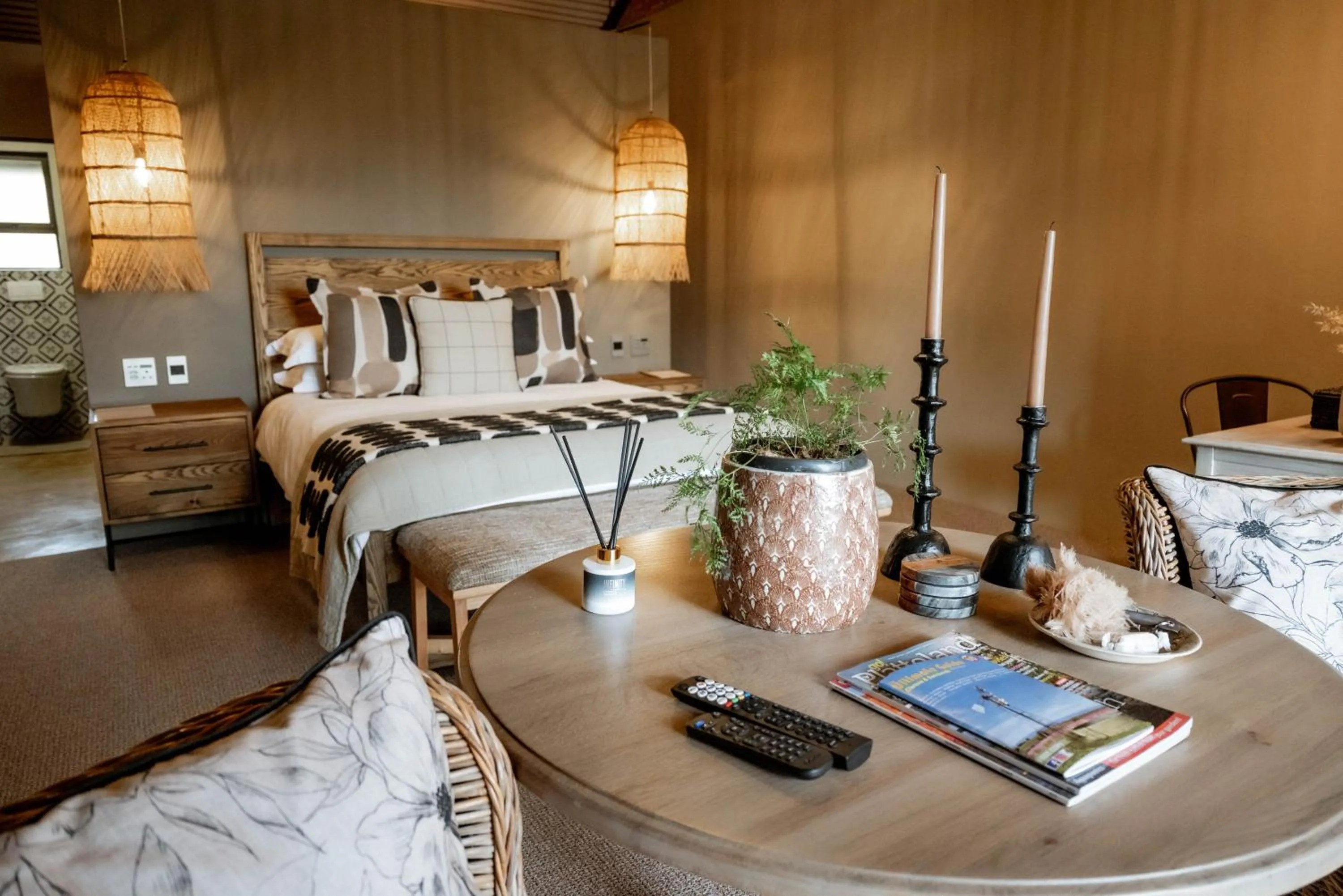 Photo of the whole room, Bed in Andes Clarens Guesthouse