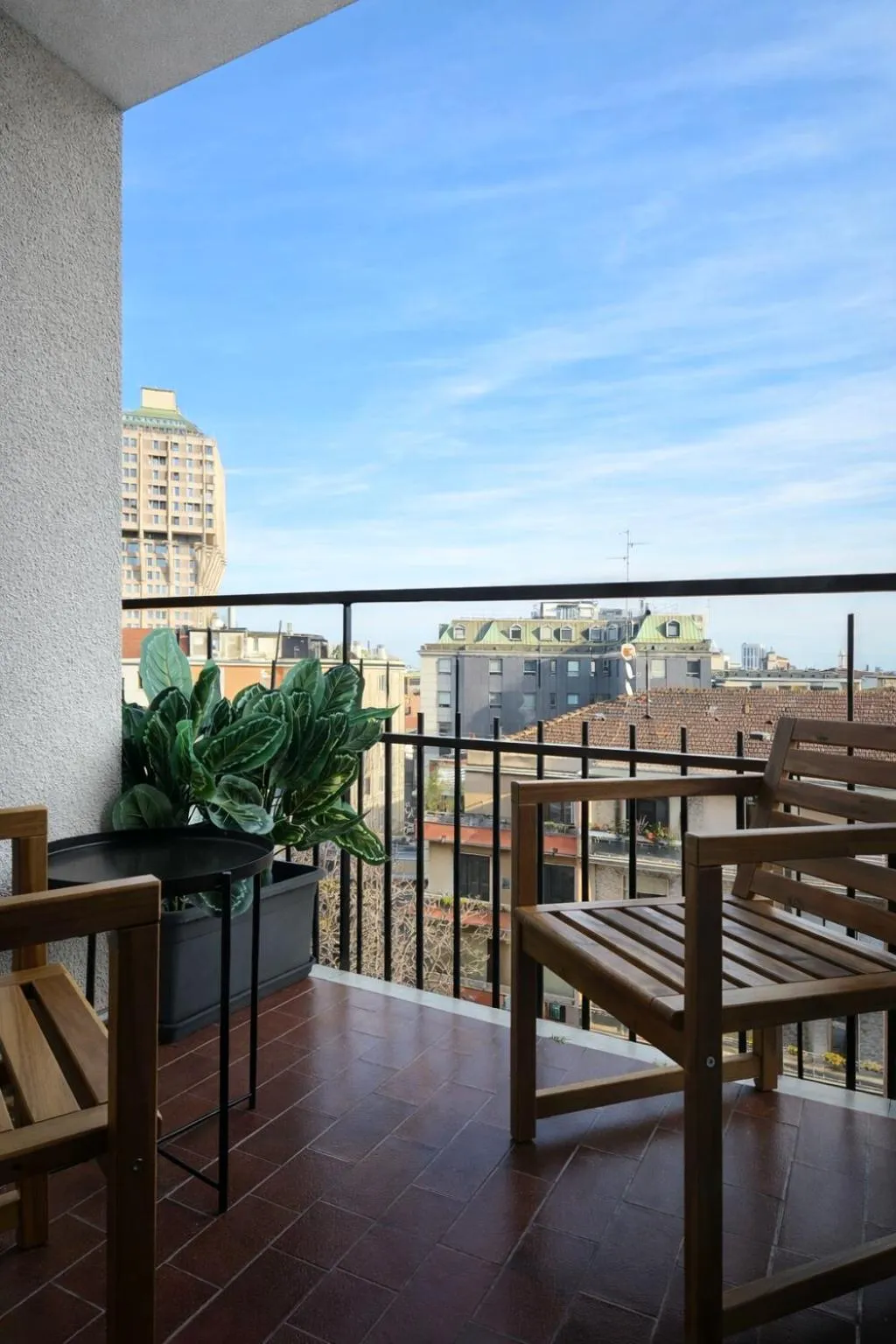 Balcony/Terrace in Corso Italia Rooms
