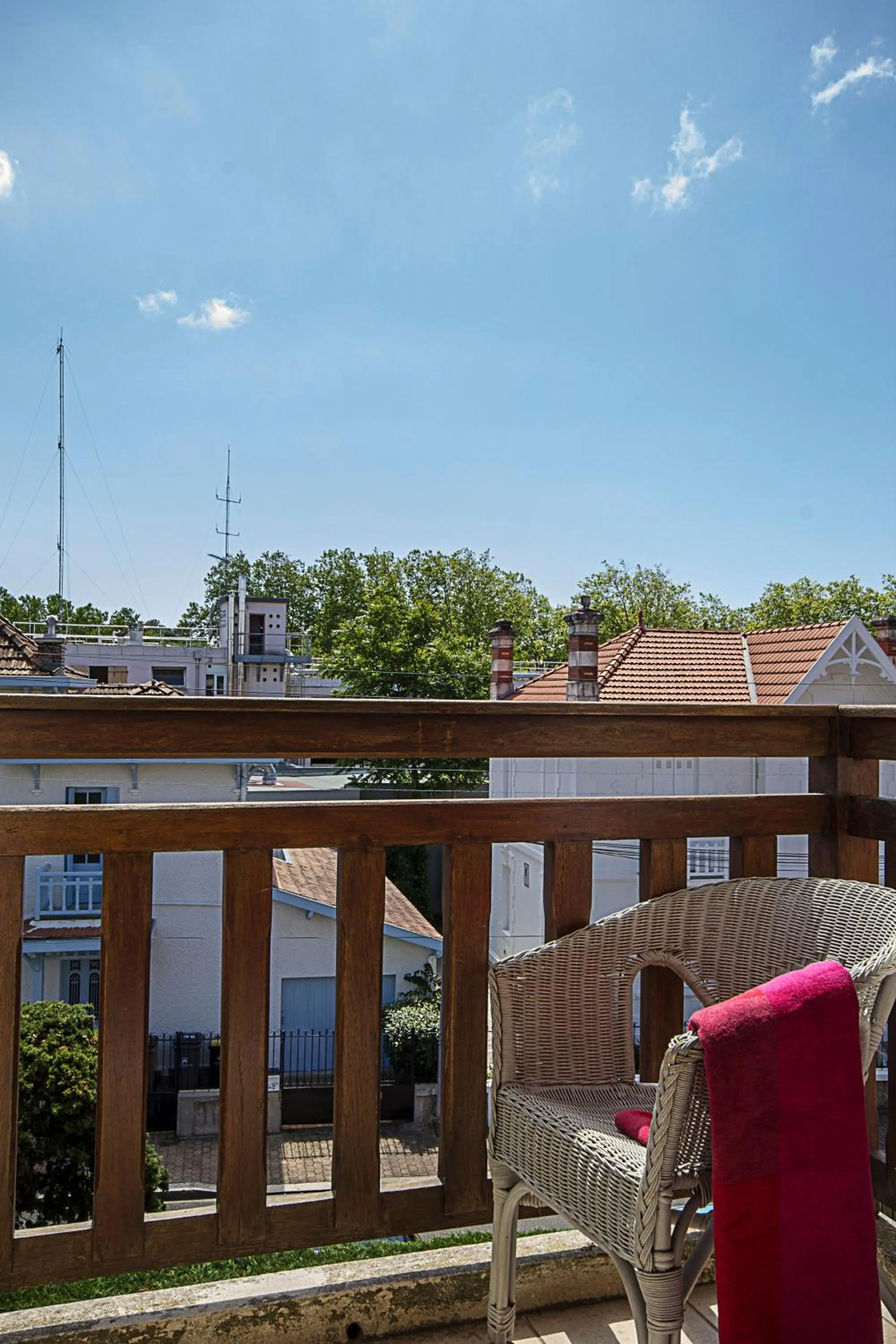 Balcony/Terrace in Hôtel Le Dauphin